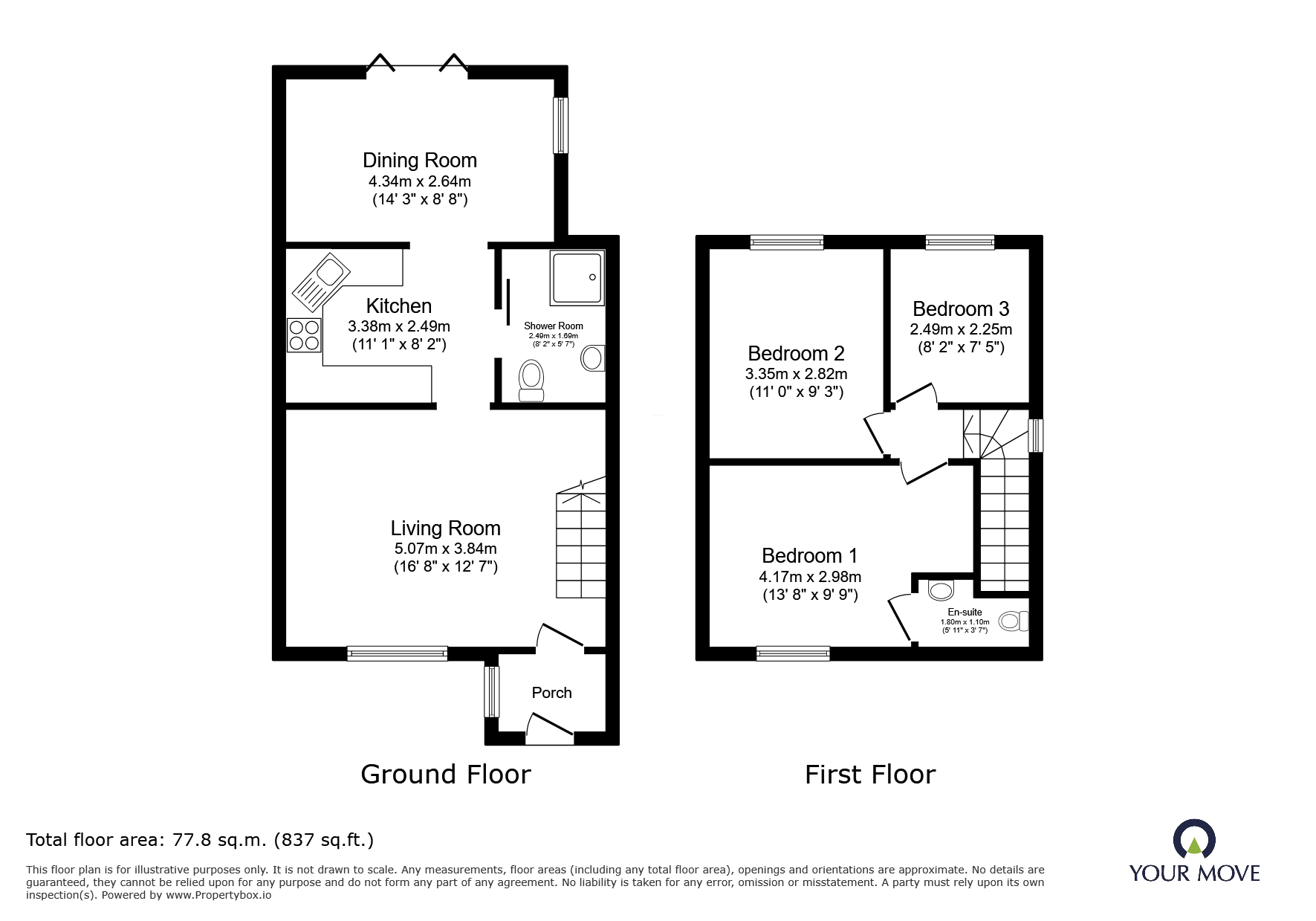 Coleman Crescent, Kent floorplan