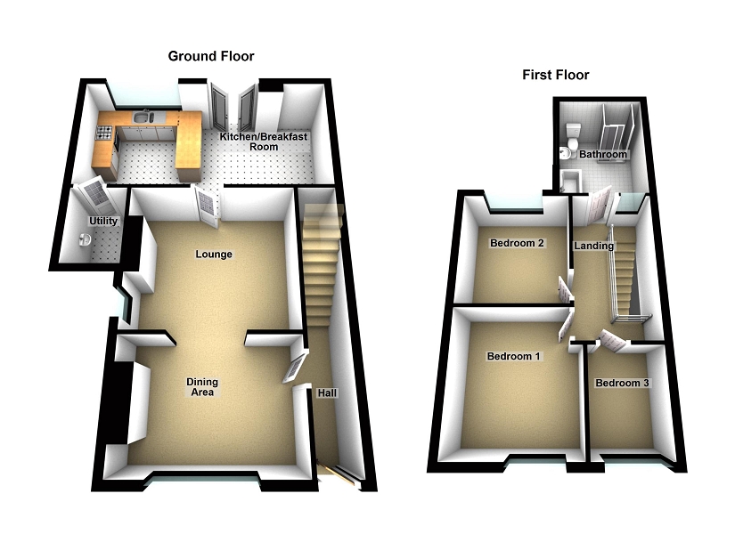 3 Bedrooms End terrace house for sale in Blodwen Terrace, Penclawdd, Swansea SA4