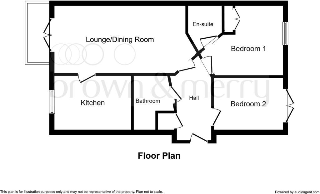 Flat 86, Masters House, Coxhill Way, Aylesbury floorplan