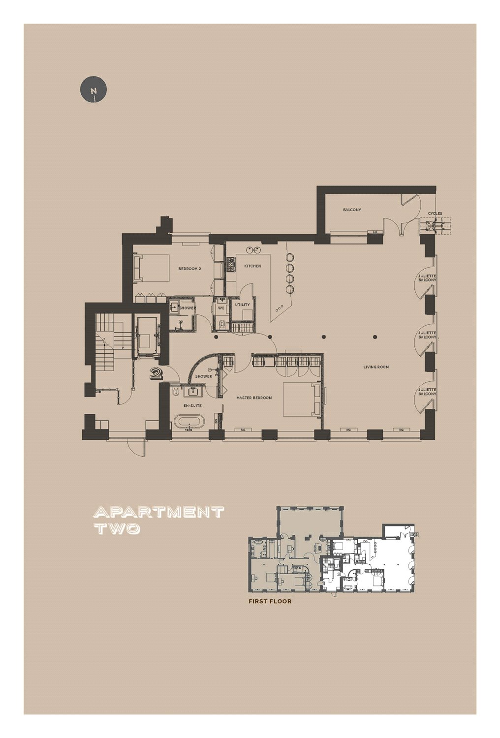 2, Chappell Lofts, Camden floorplan