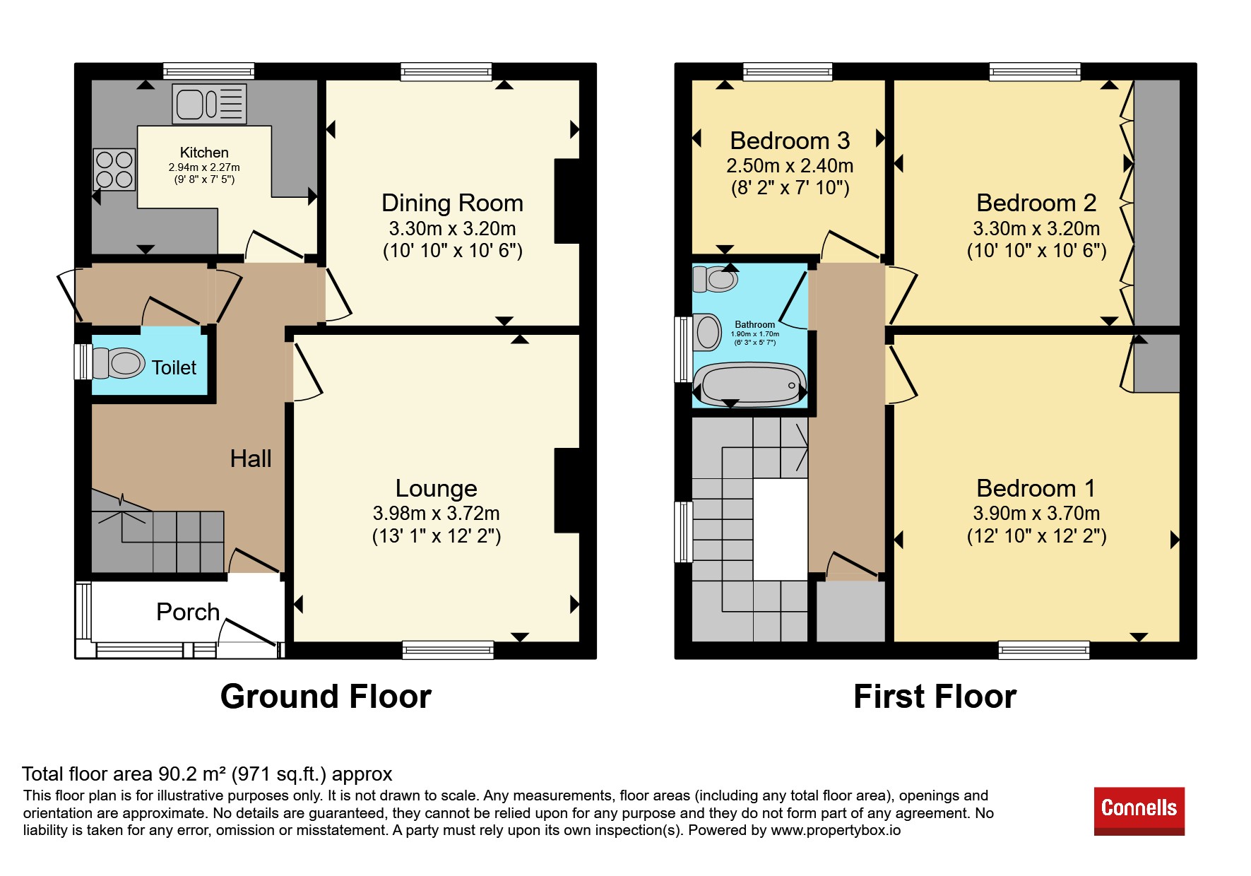 25, Hillside Gardens, Braintree floorplan