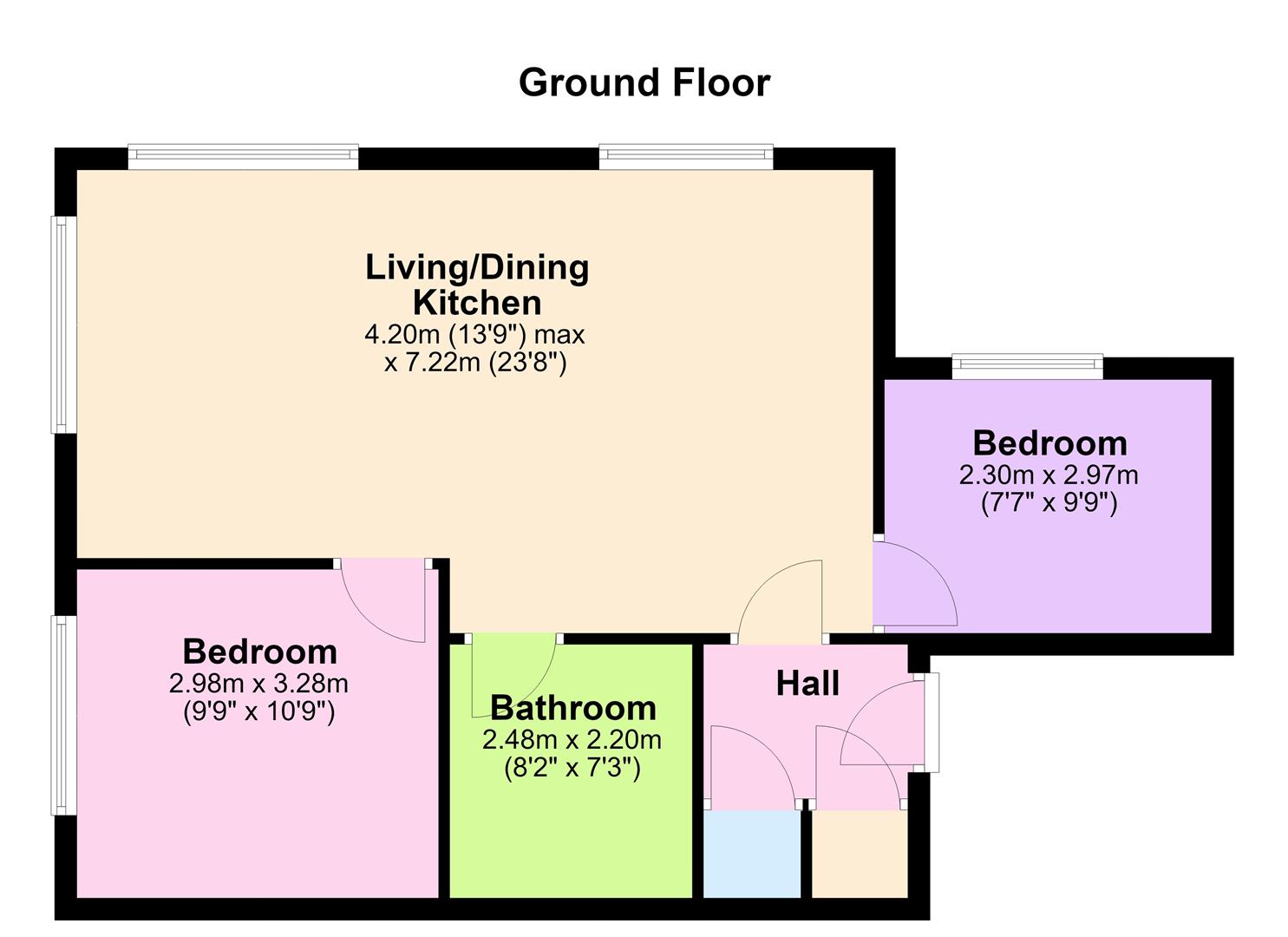 Apartment 18, Atlas Building 30-44, Shilton Road, Barwell floorplan