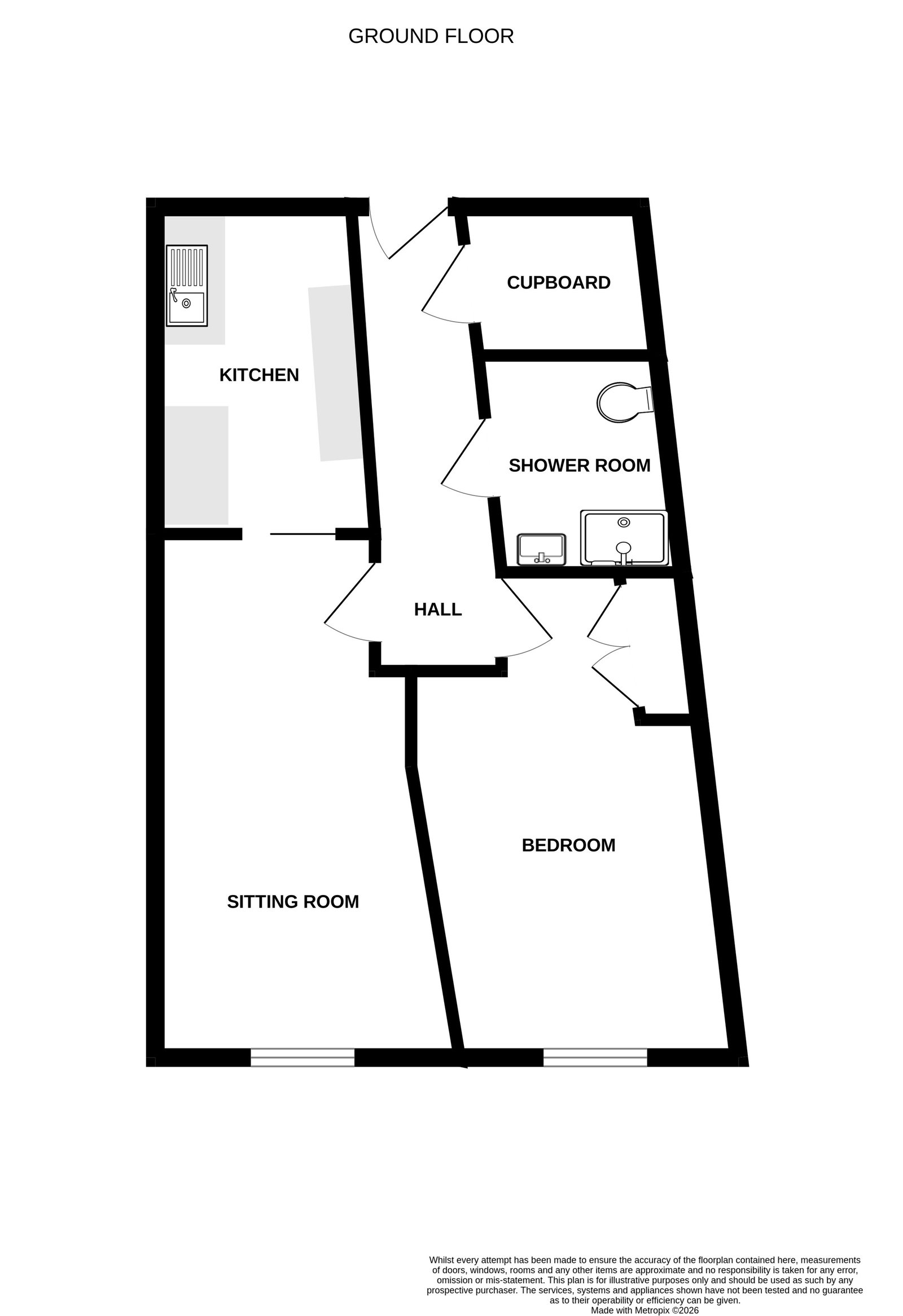 Stratheden Court,17, Market Street, Torquay floorplan