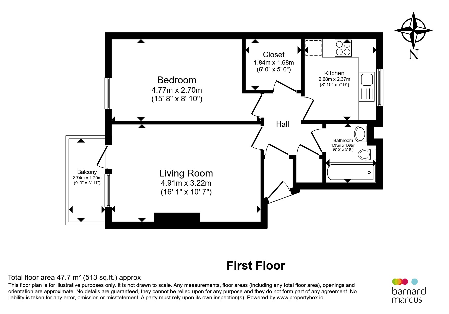 41, Rose Way, London floorplan