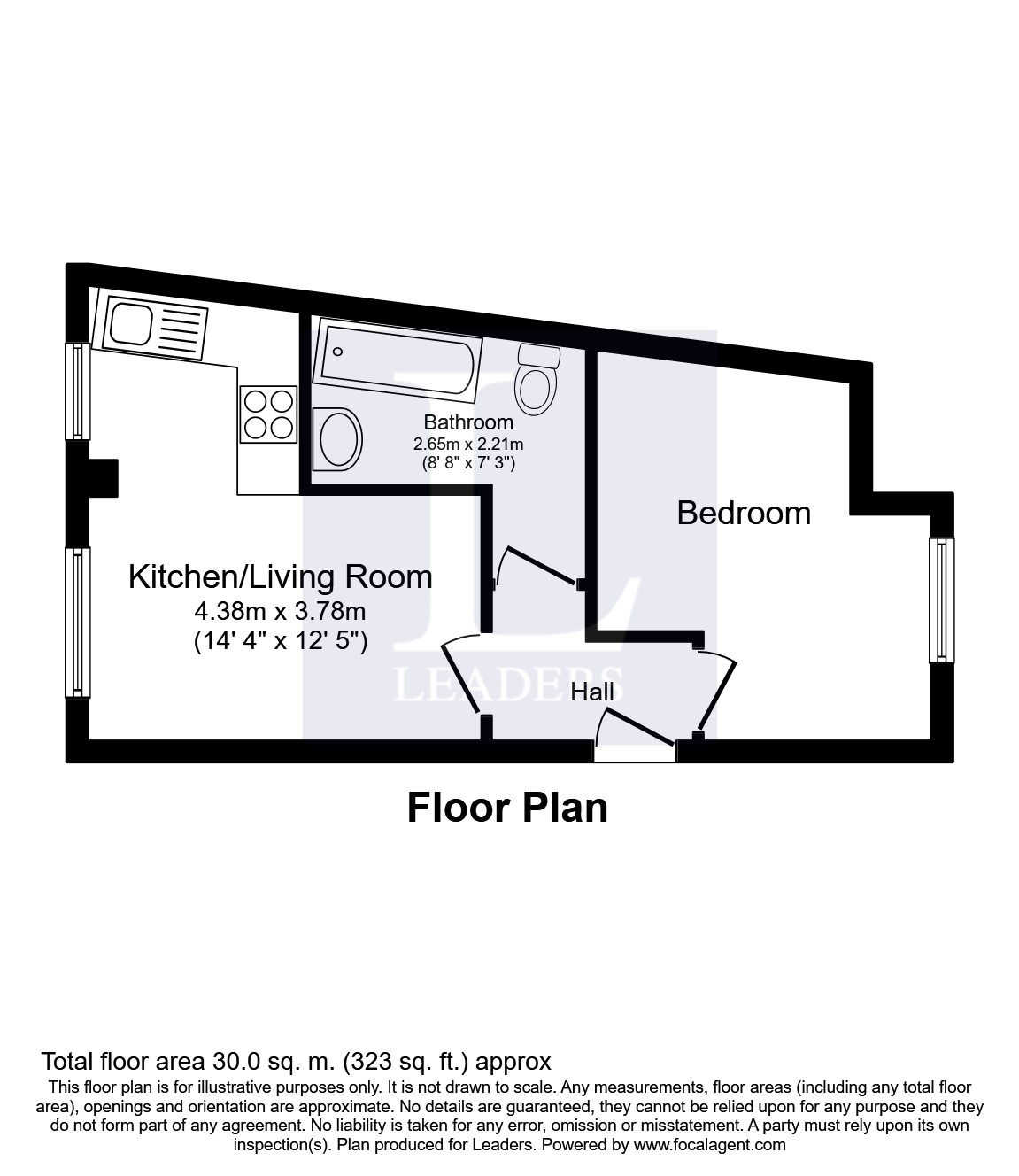 1 Bedrooms Flat to rent in Stanford Terrace, Station Approach West, Hassocks BN6