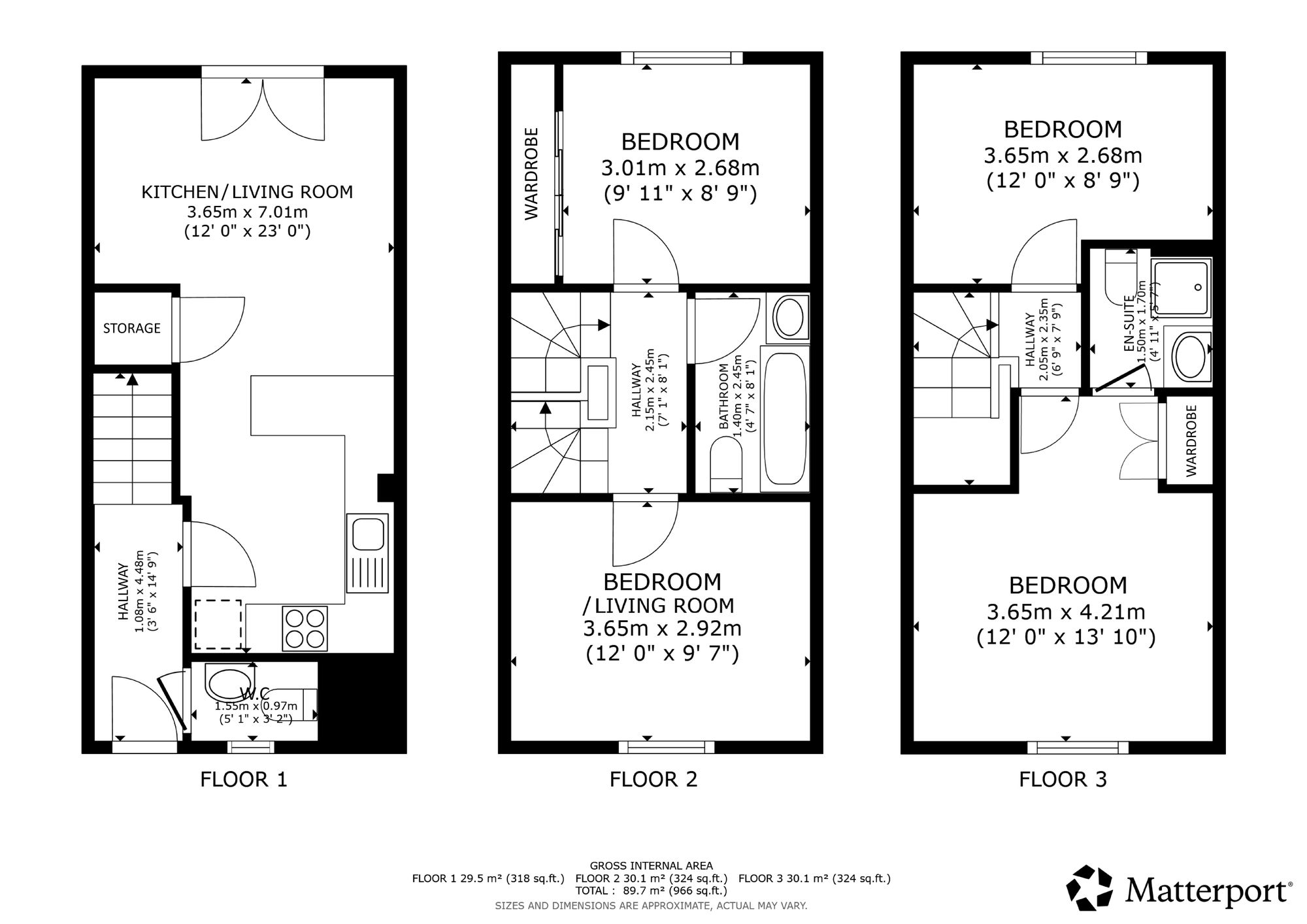 46 Hilton Gardens, Anniesland, Glasgow floorplan