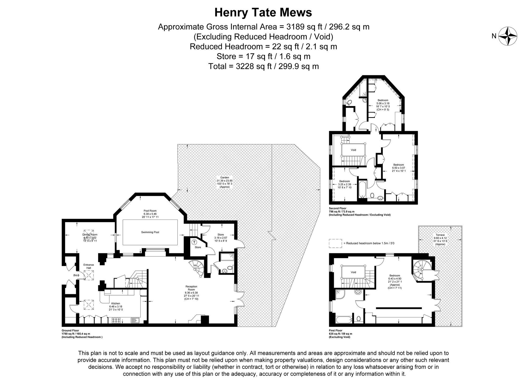 5 Henry Tate Mews, London floorplan