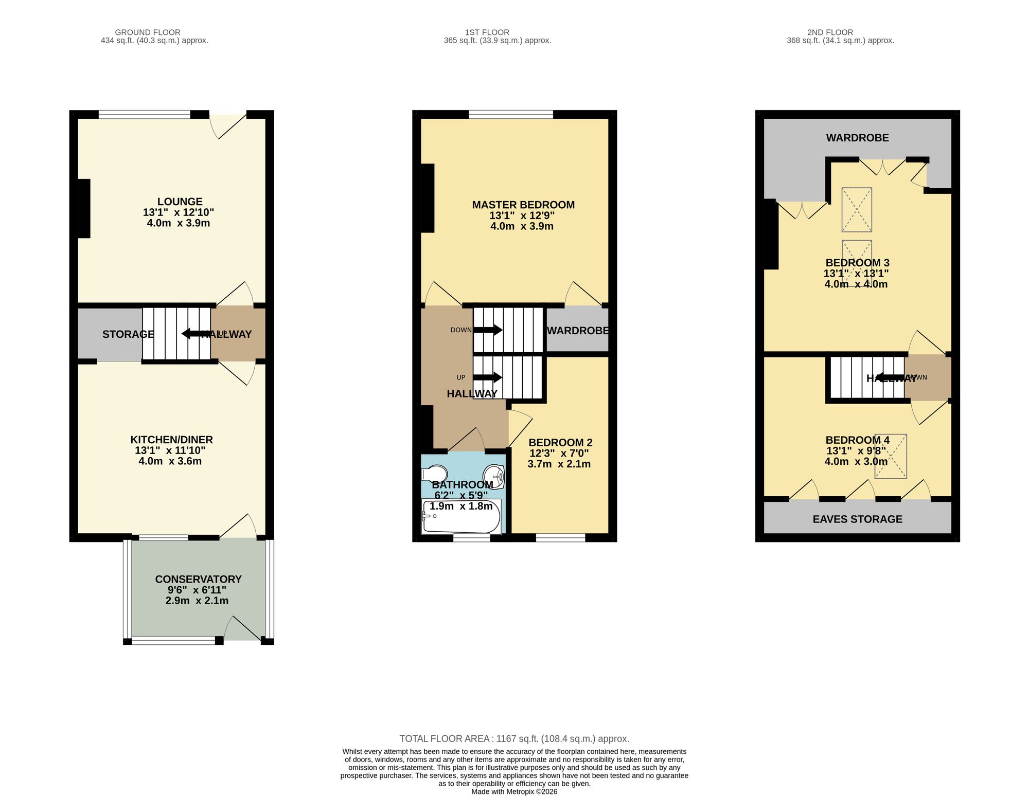 7 Farr Royd, Ilkley floorplan