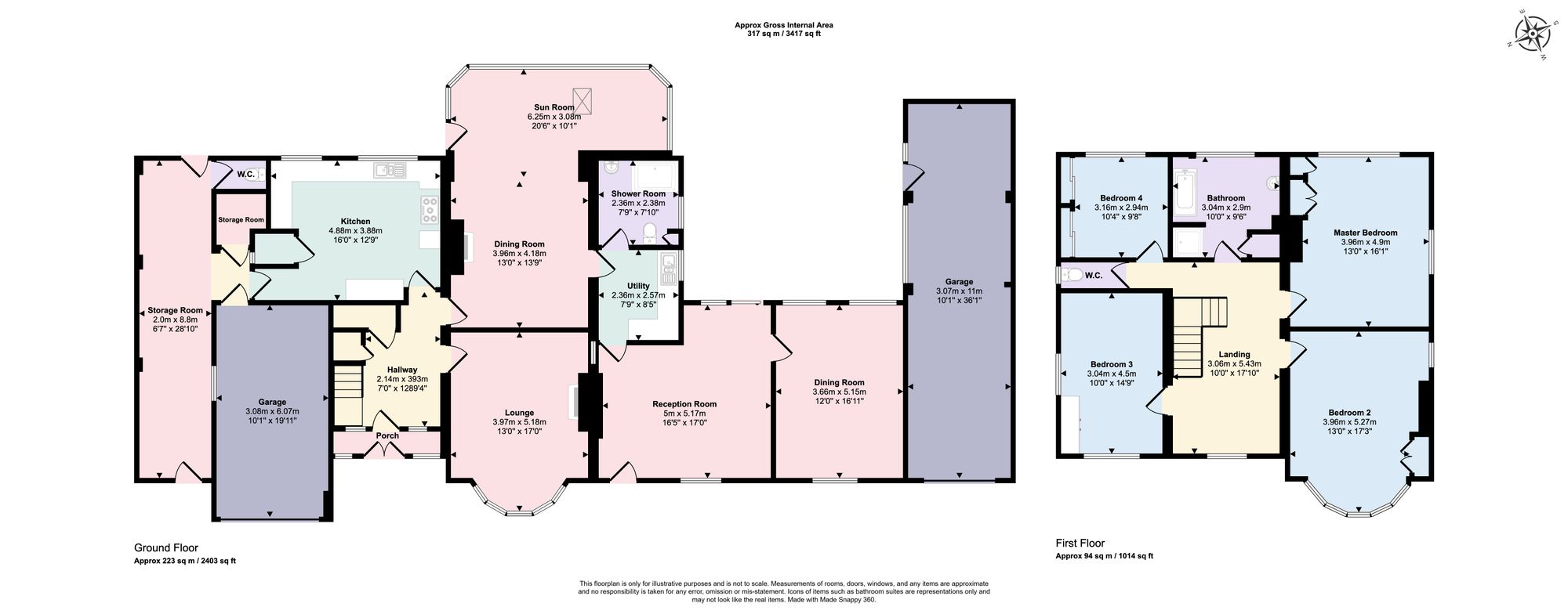 71 Westfield Road, Leicester floorplan