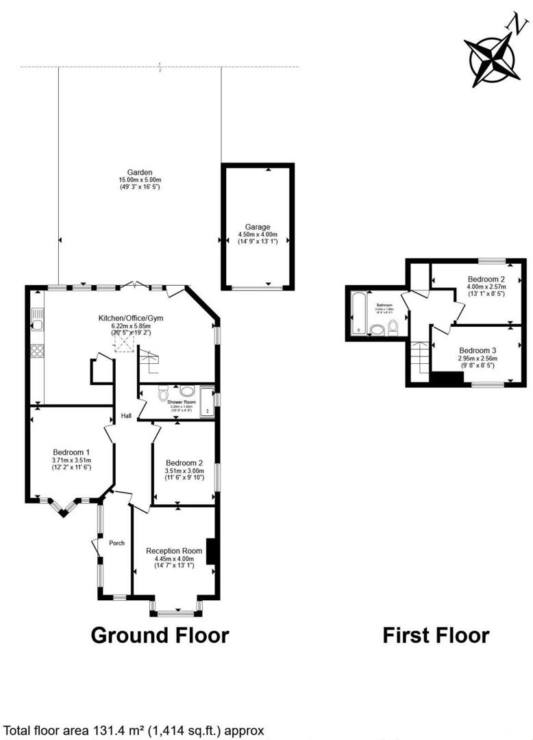 21, Milton Avenue, Barnet floorplan