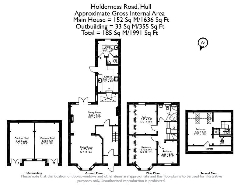 938, Holderness Road, Hull floorplan