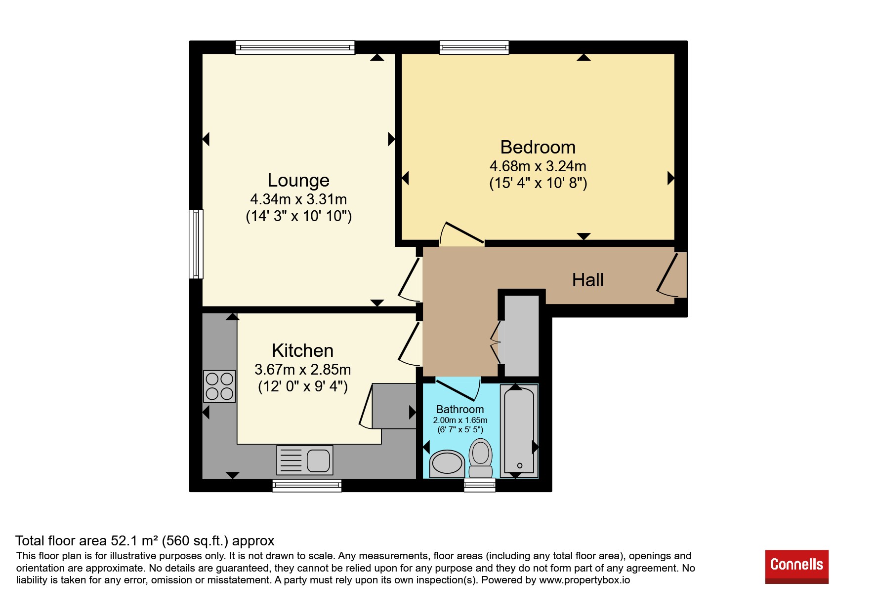Flat 9, 11, Clent Way, Birmingham floorplan