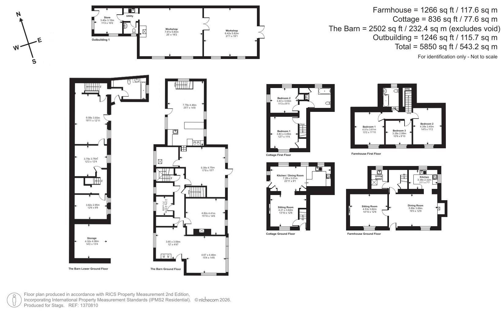 Pitt Farm, Looe floorplan