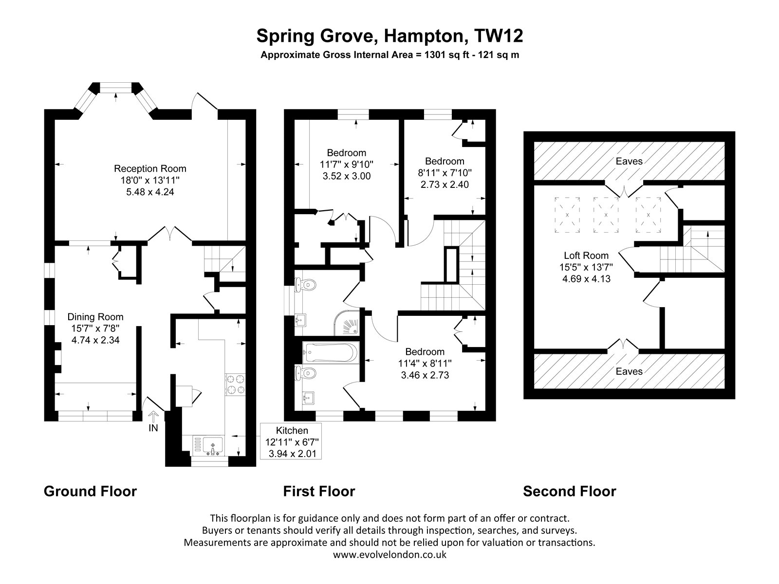 9, Spring Grove, Hampton floorplan