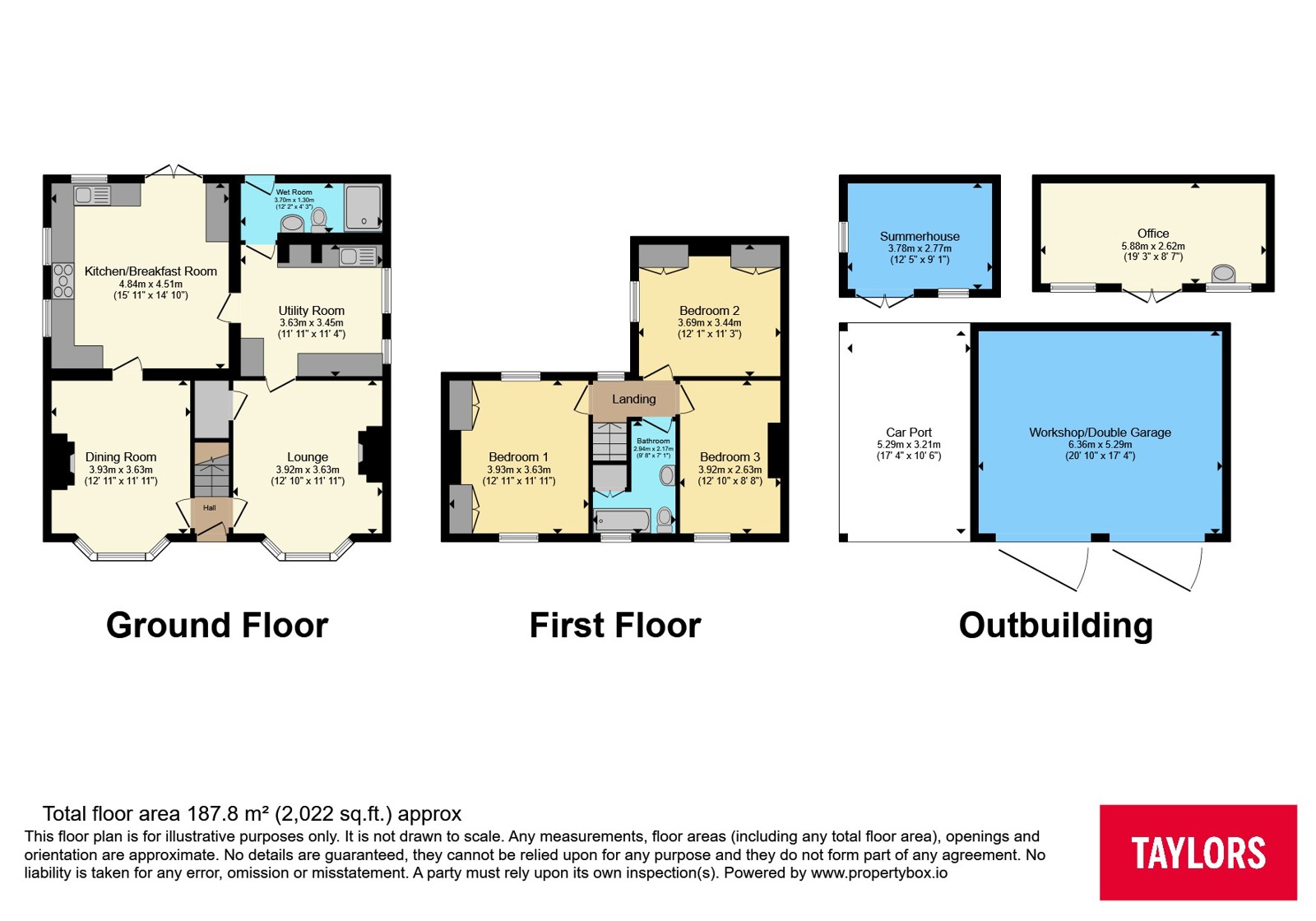 44, Stotfold Road, Bedfordshire floorplan