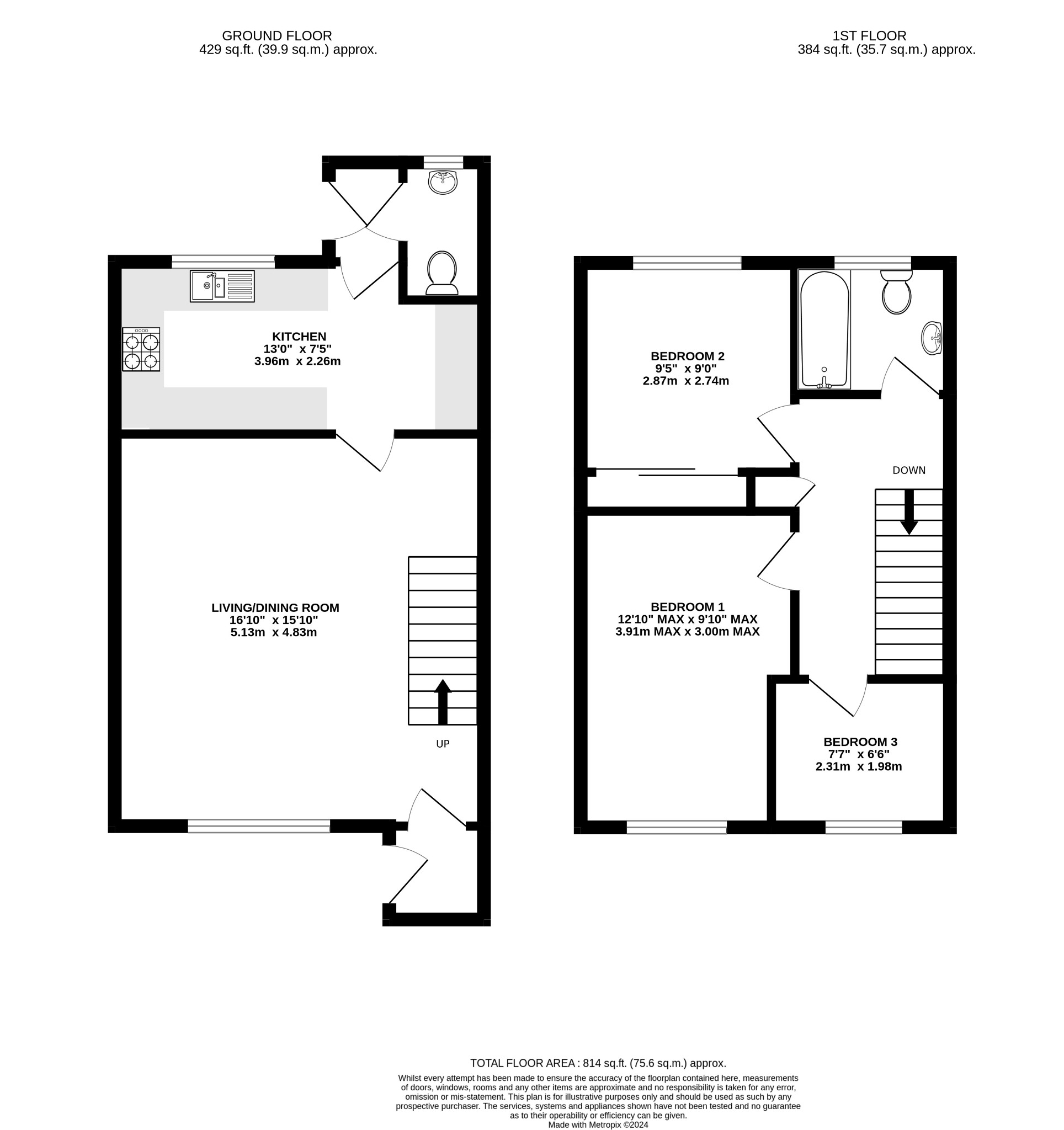 Millholme Walk, Camberley GU15, 3 bedroom end terrace house for sale