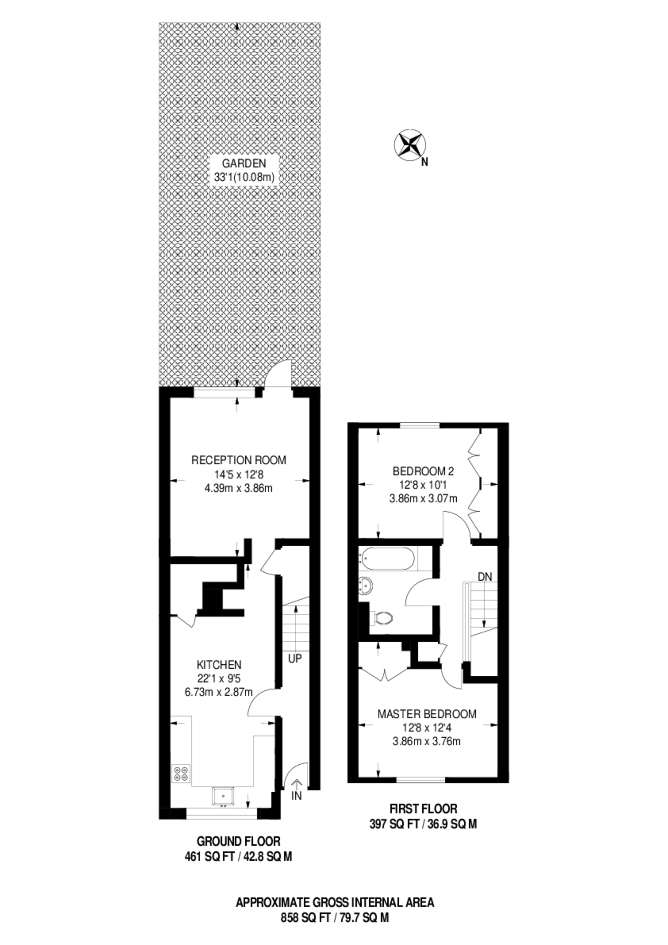 Hurren Close, Blackheath floorplan