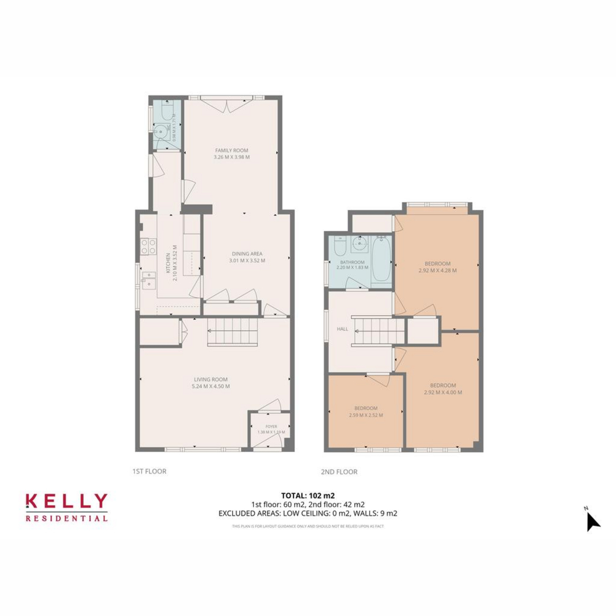 166, Hillend Crescent, Glasgow floorplan