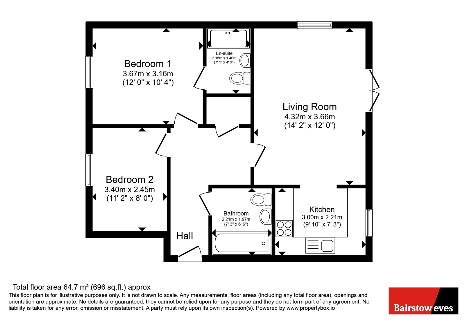 21, Lywood Drive, Kent floorplan