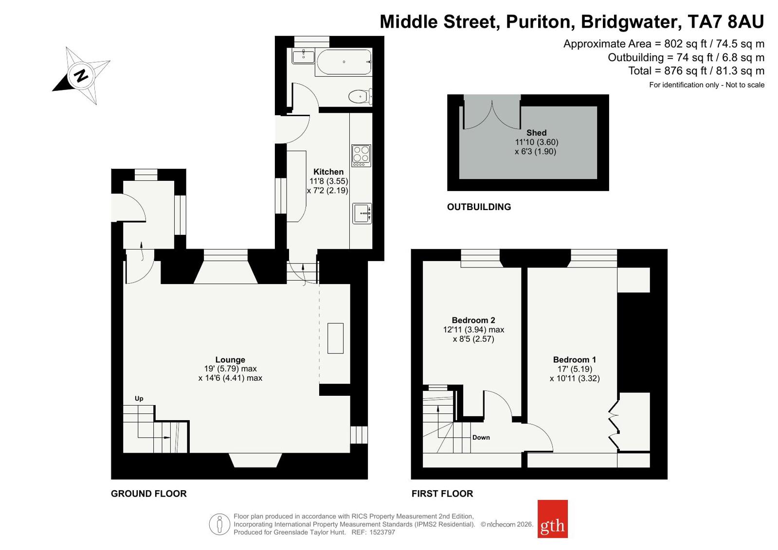 35, Middle Street, Bridgwater floorplan