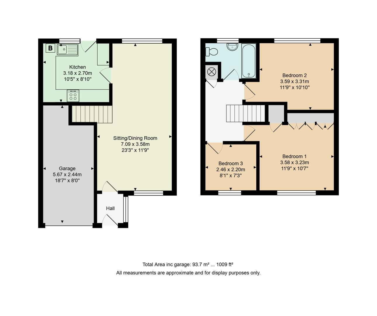60, Coventry Close, Wimborne floorplan