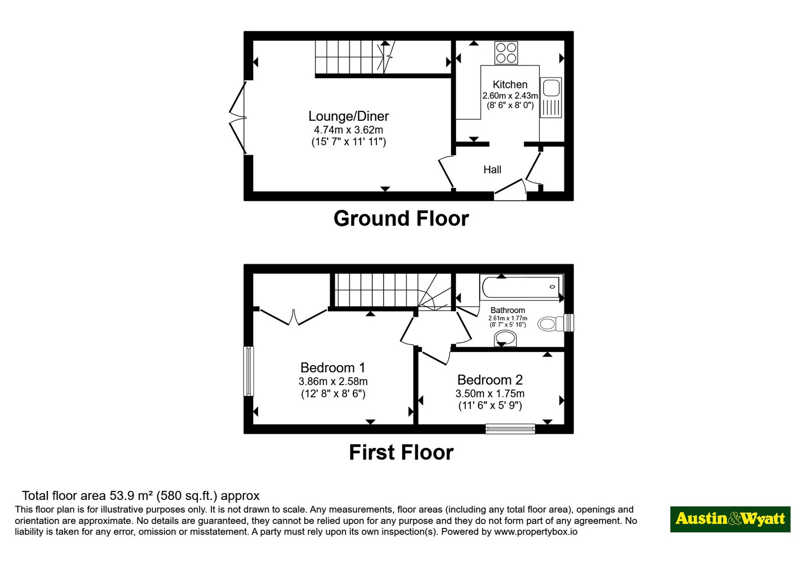 3, Tides Way, Southampton floorplan