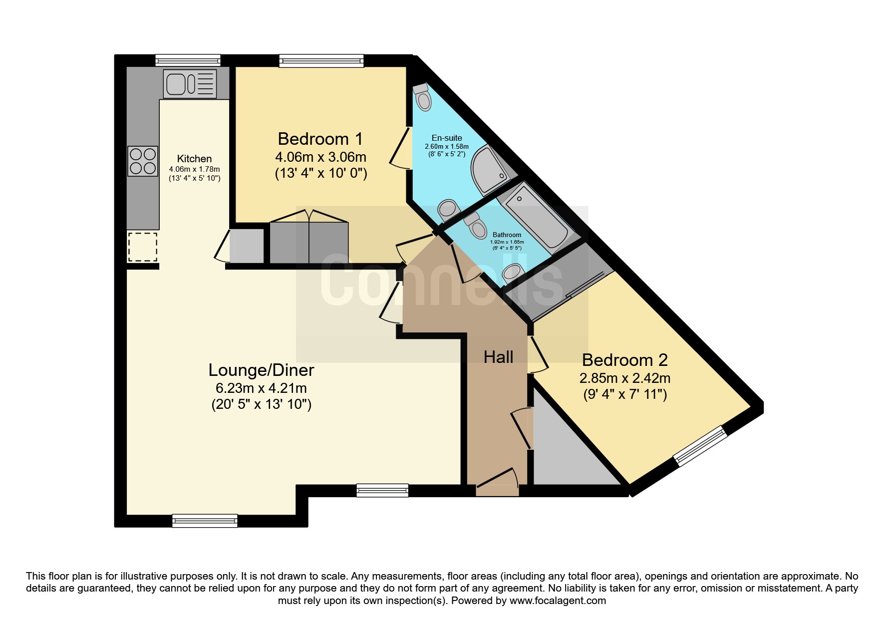 The Marish, Warwick floorplan