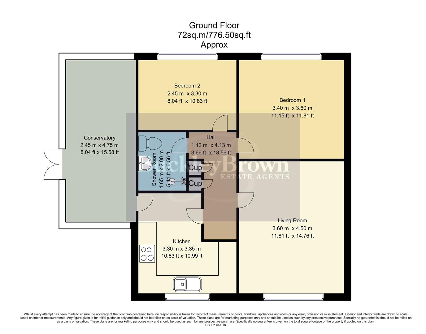 16, Holmwood Road, Mansfield floorplan