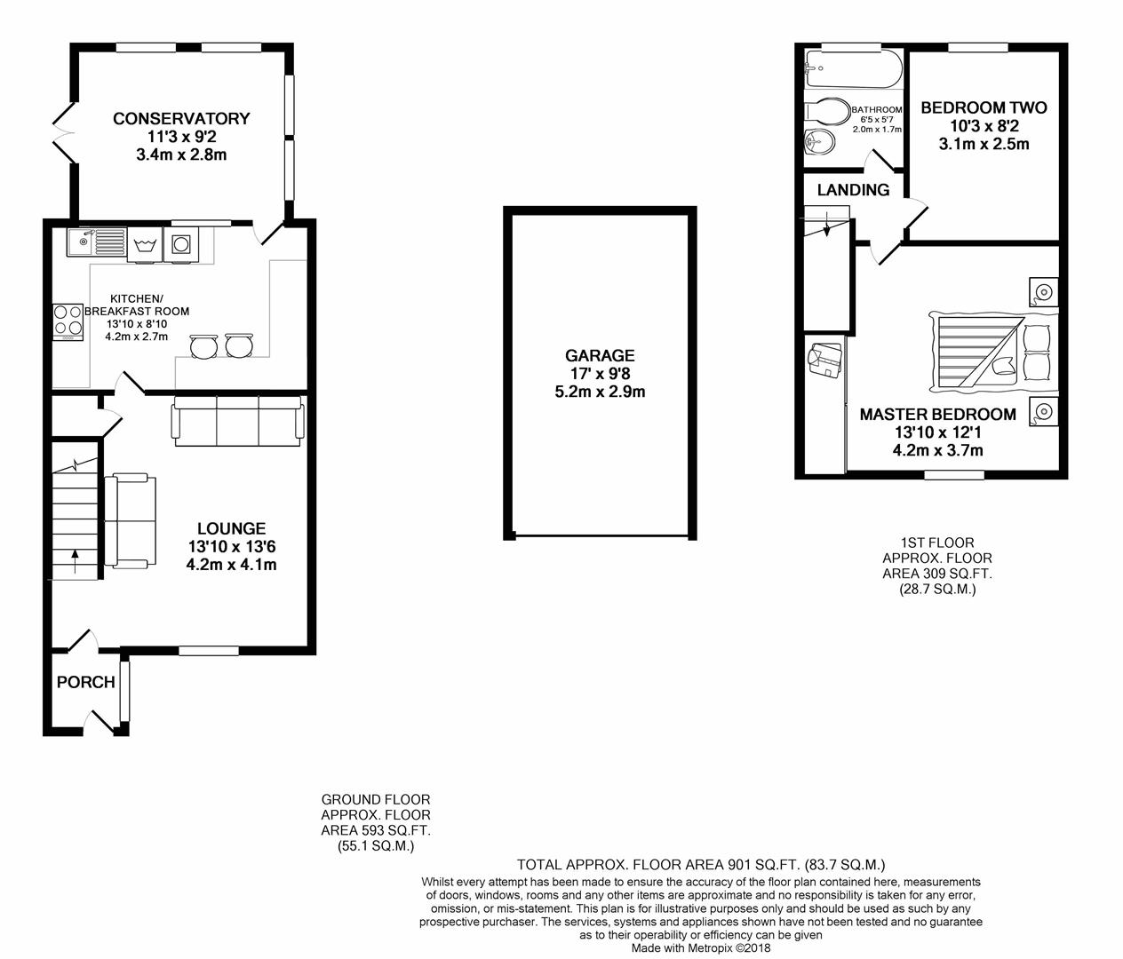 2 Bedrooms Semi-detached house for sale in Clover Field, Clayton-Le-Woods, Chorley PR6