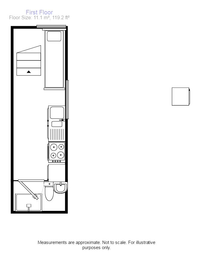 0 Bedrooms Studio to rent in Waverley Avenue, Whitton, Twickenham TW2