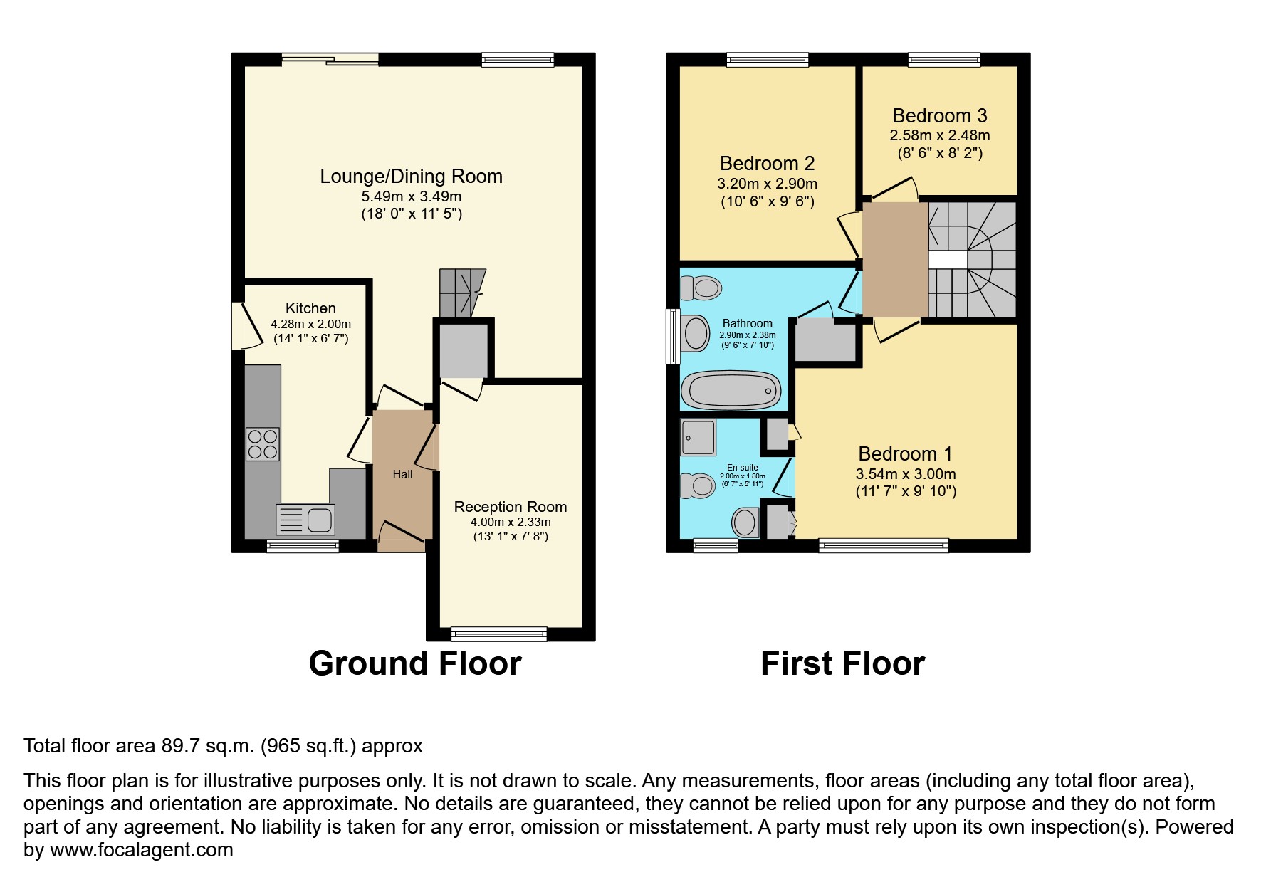 6, Keyworth Close, Tipton floorplan