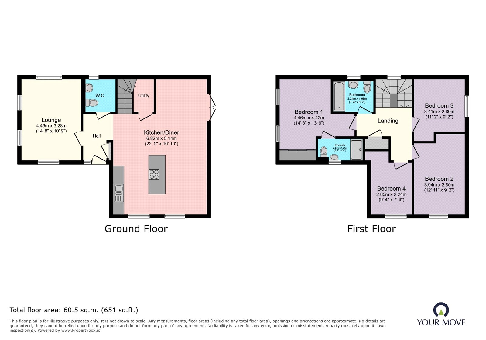 18, Greenwood View, Worksop floorplan
