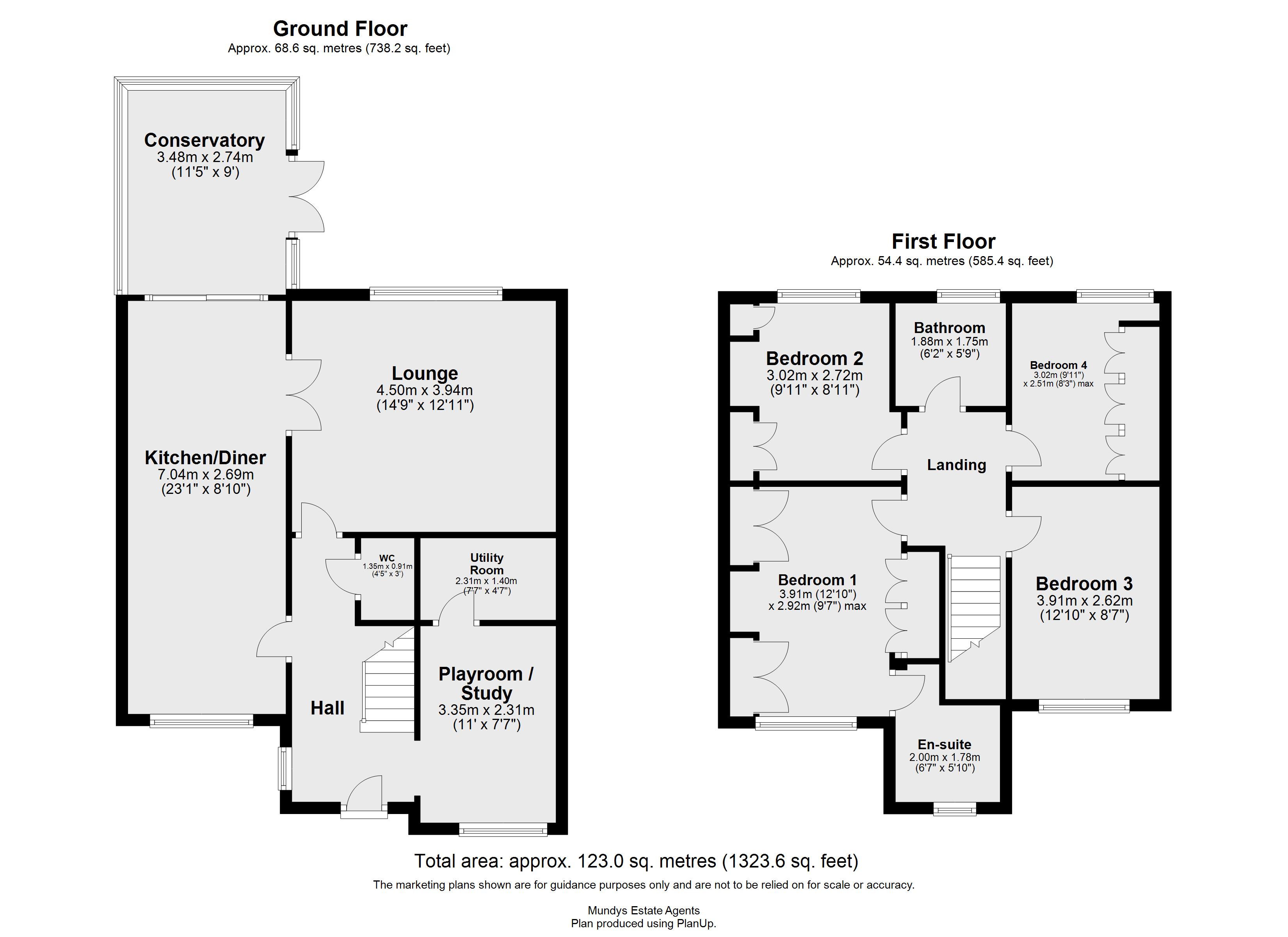 11, Rivermead Close, Lincoln floorplan