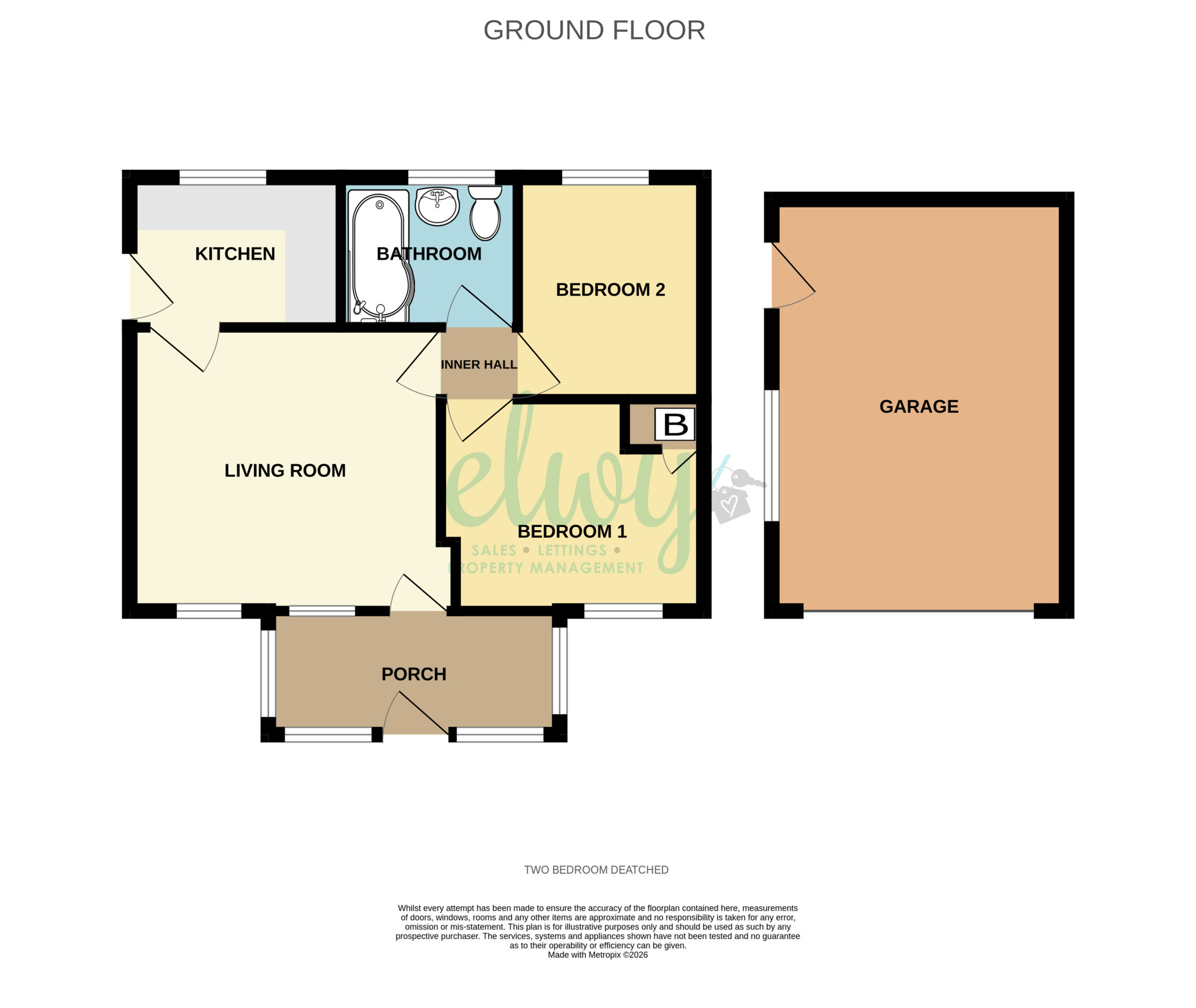 10, Woodside Avenue, Kinmel Bay floorplan