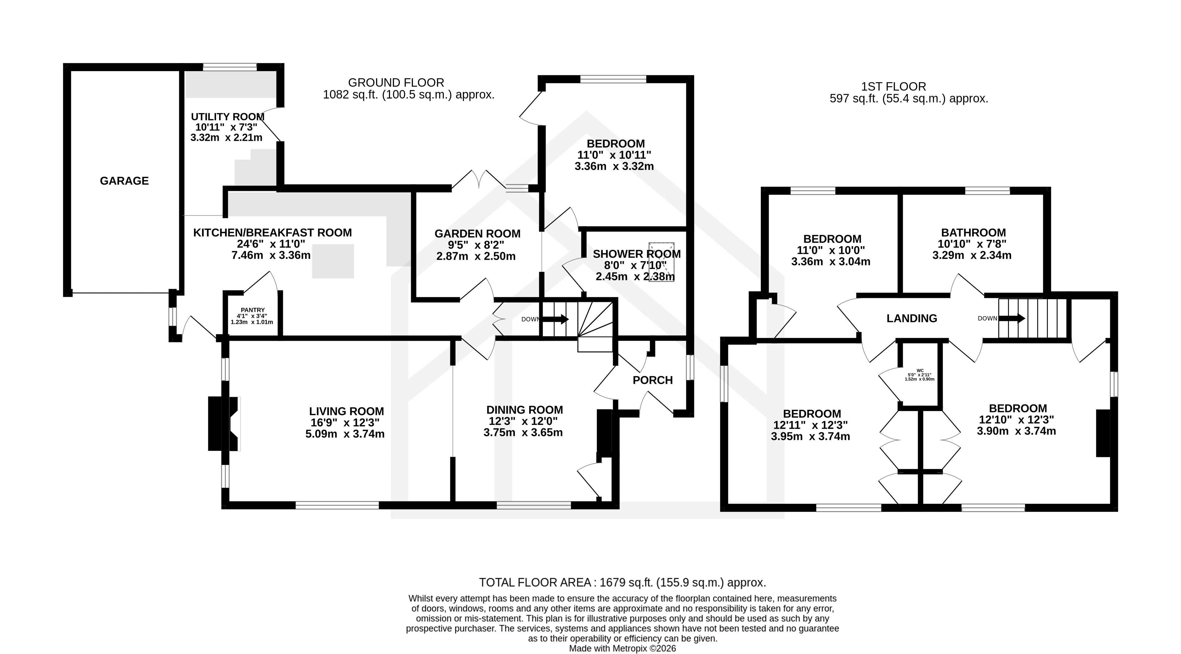 29, George Road, Milford-on-Sea floorplan