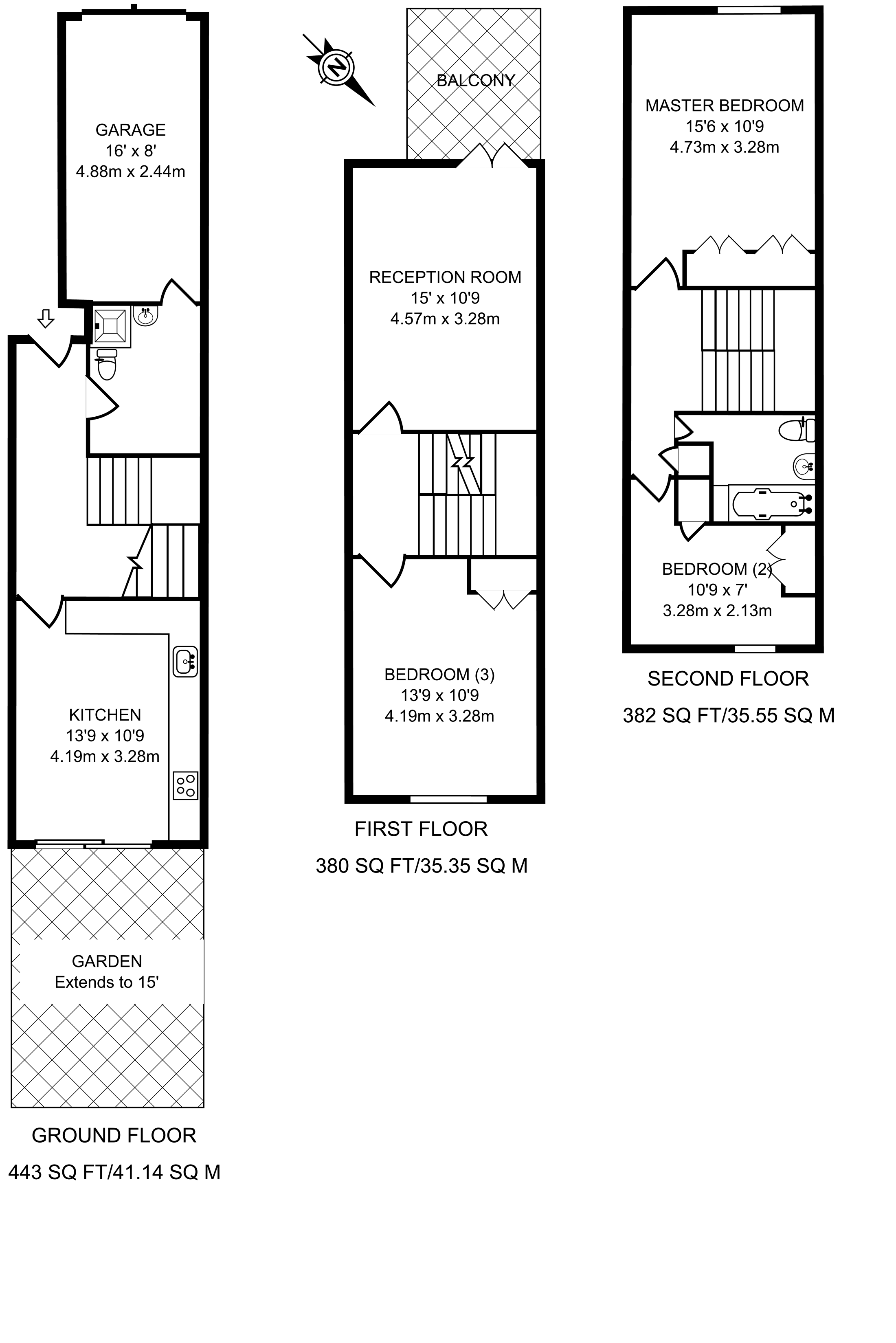 3 Bedrooms  to rent in Mutrix Road, West Hampstead NW6