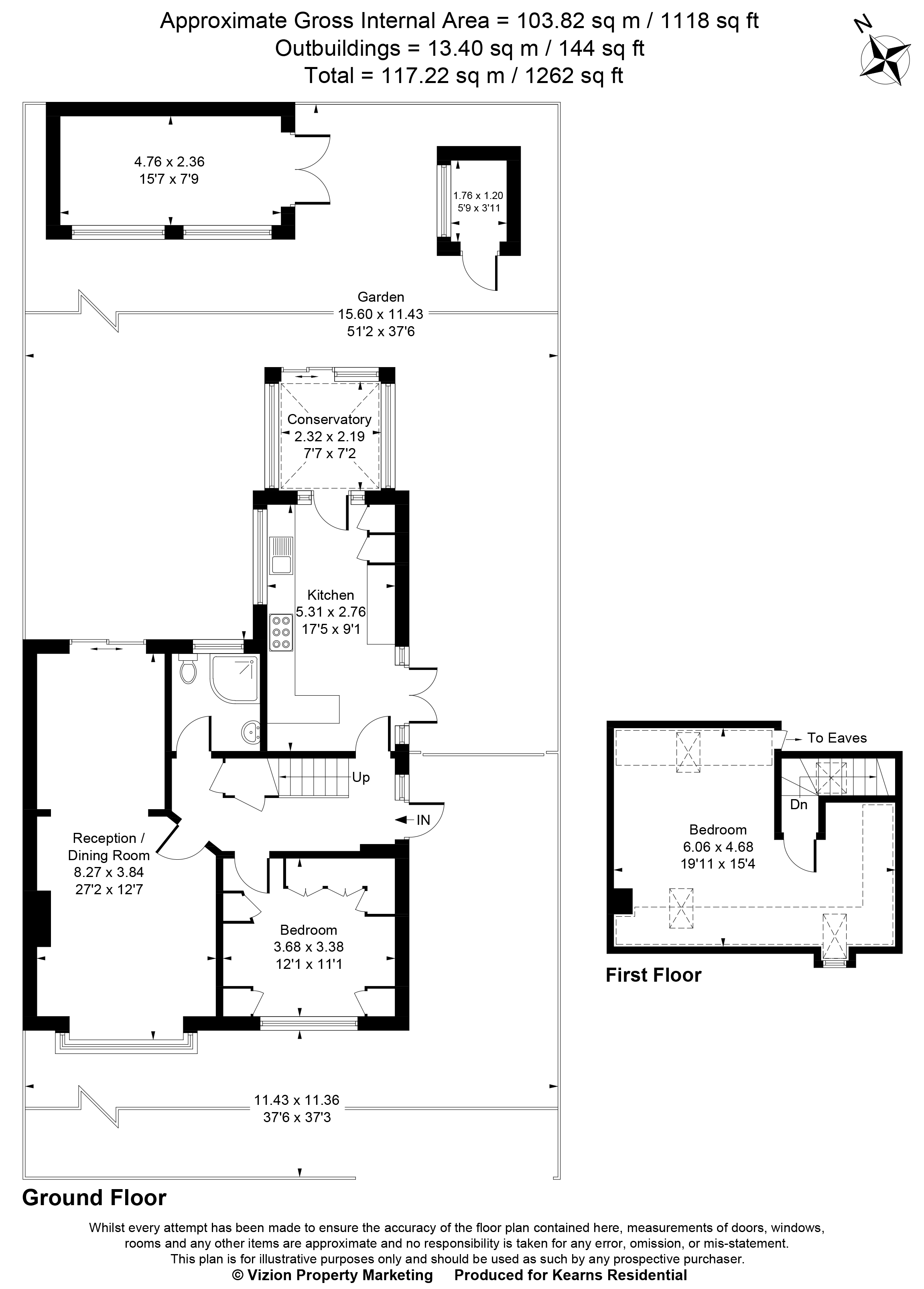 47, Collins Drive, Ruislip floorplan