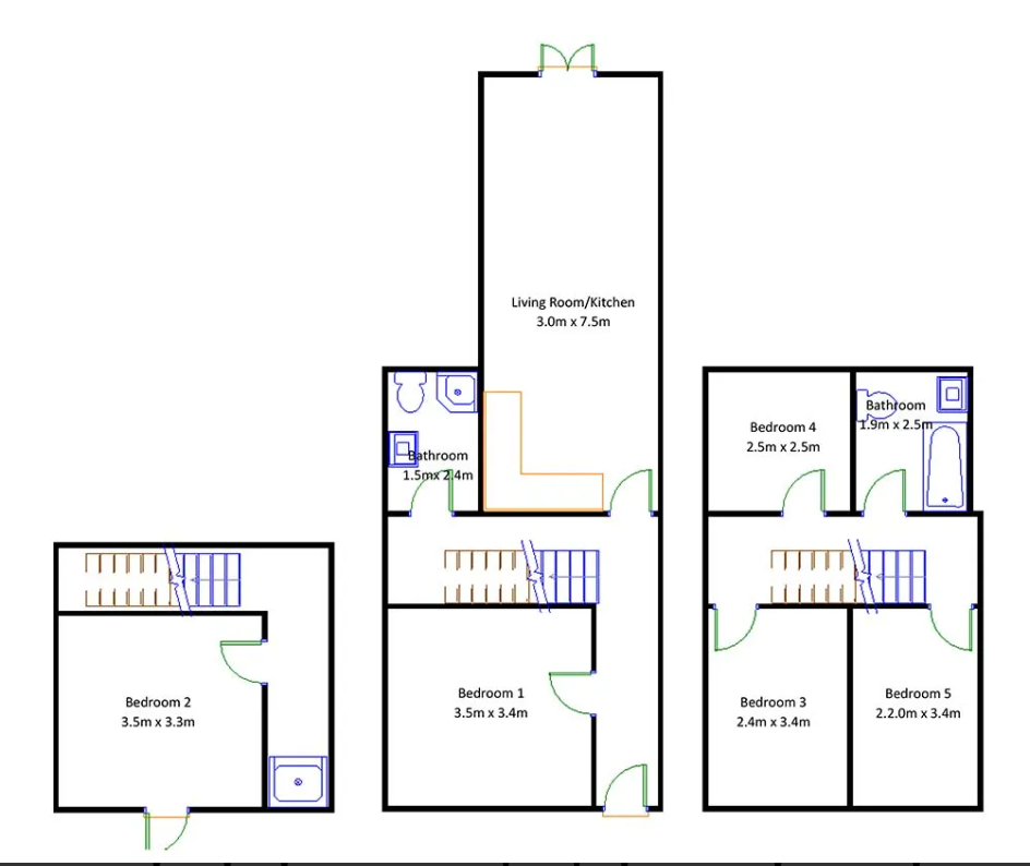 34 Courtenay Street, Cheltenham floorplan