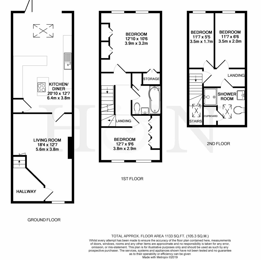 4 Bedrooms  for sale in Pendragon Court, Arthur Street, Hove BN3