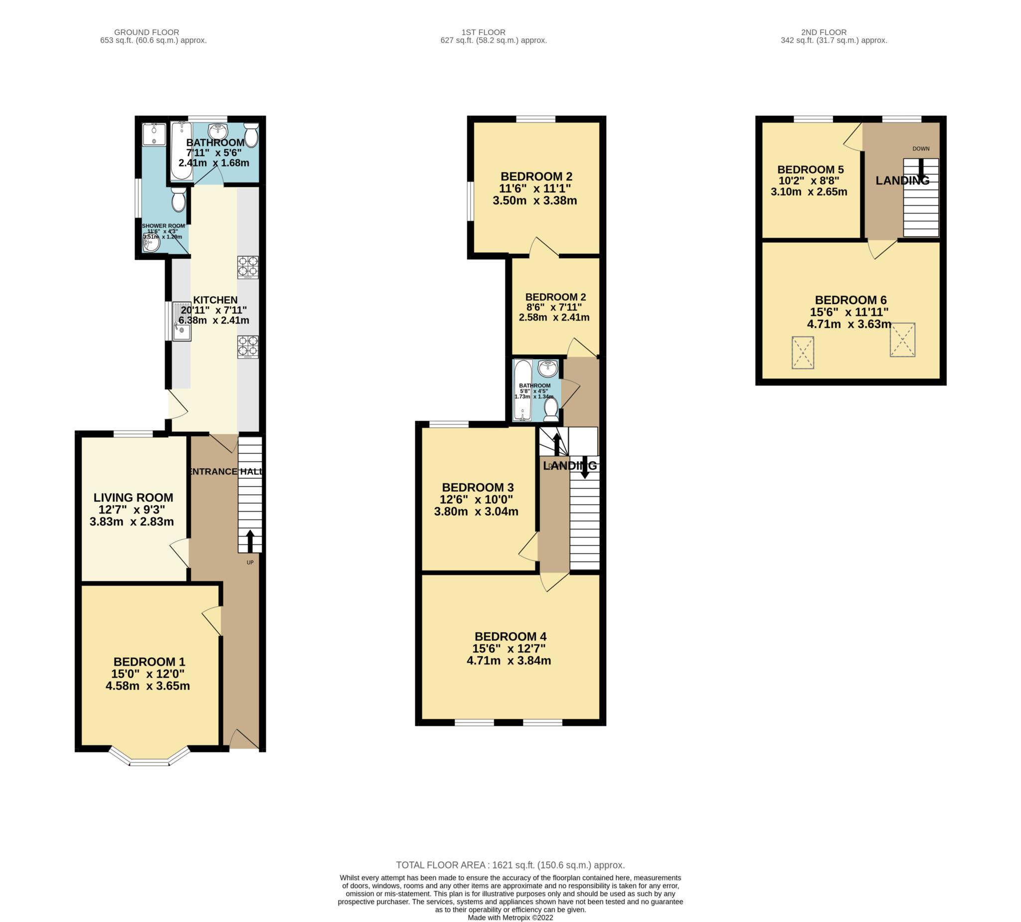 4, Blenheim Road, Reading floorplan