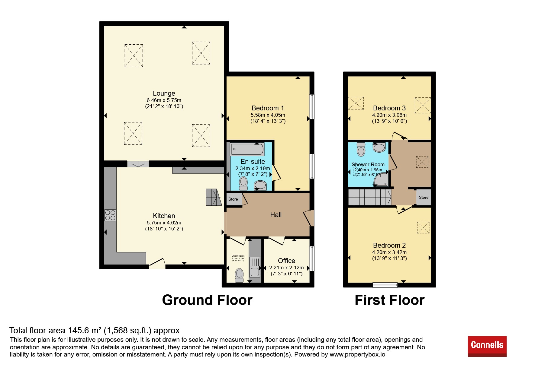 Lullington Road, Swadlincote floorplan