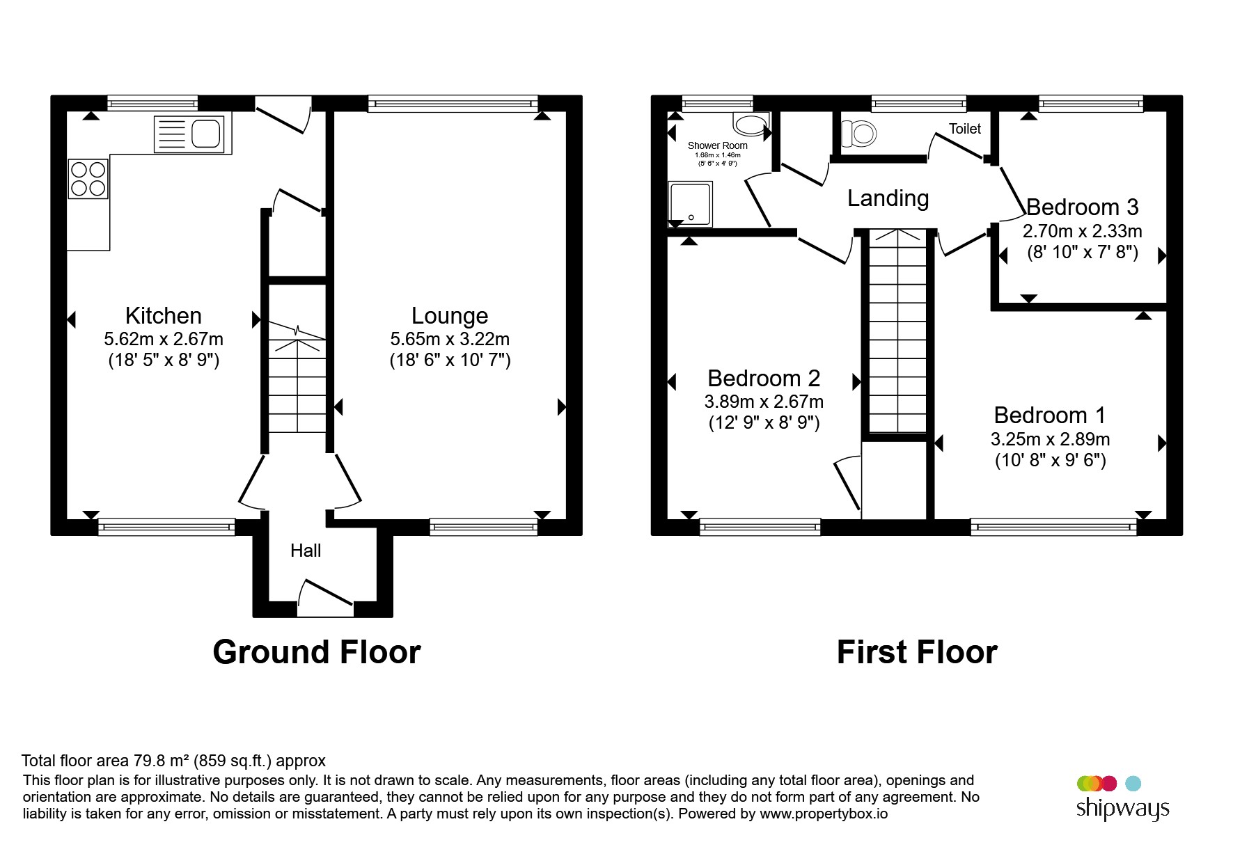 11, Howes Croft, Birmingham floorplan