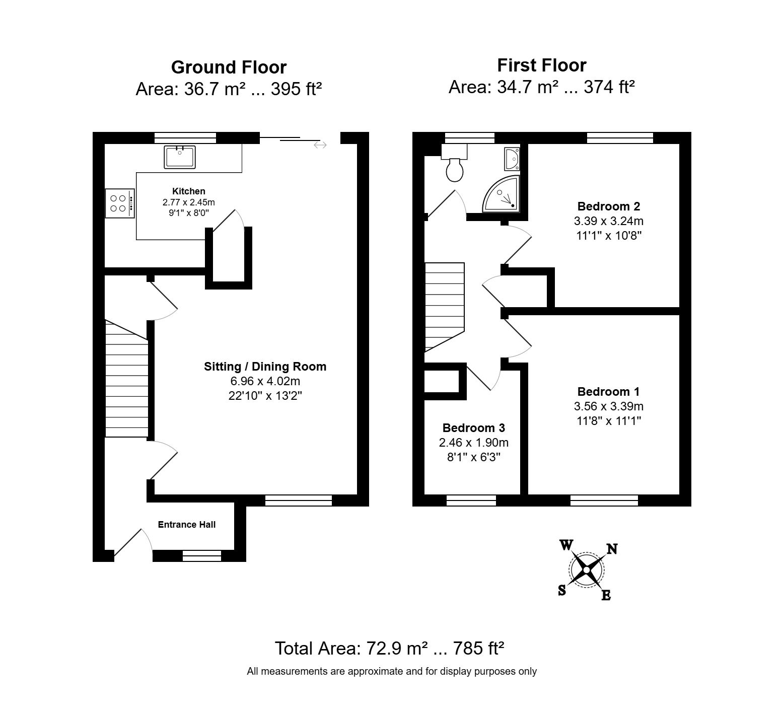 23, Rookery Place, Huntingdon floorplan
