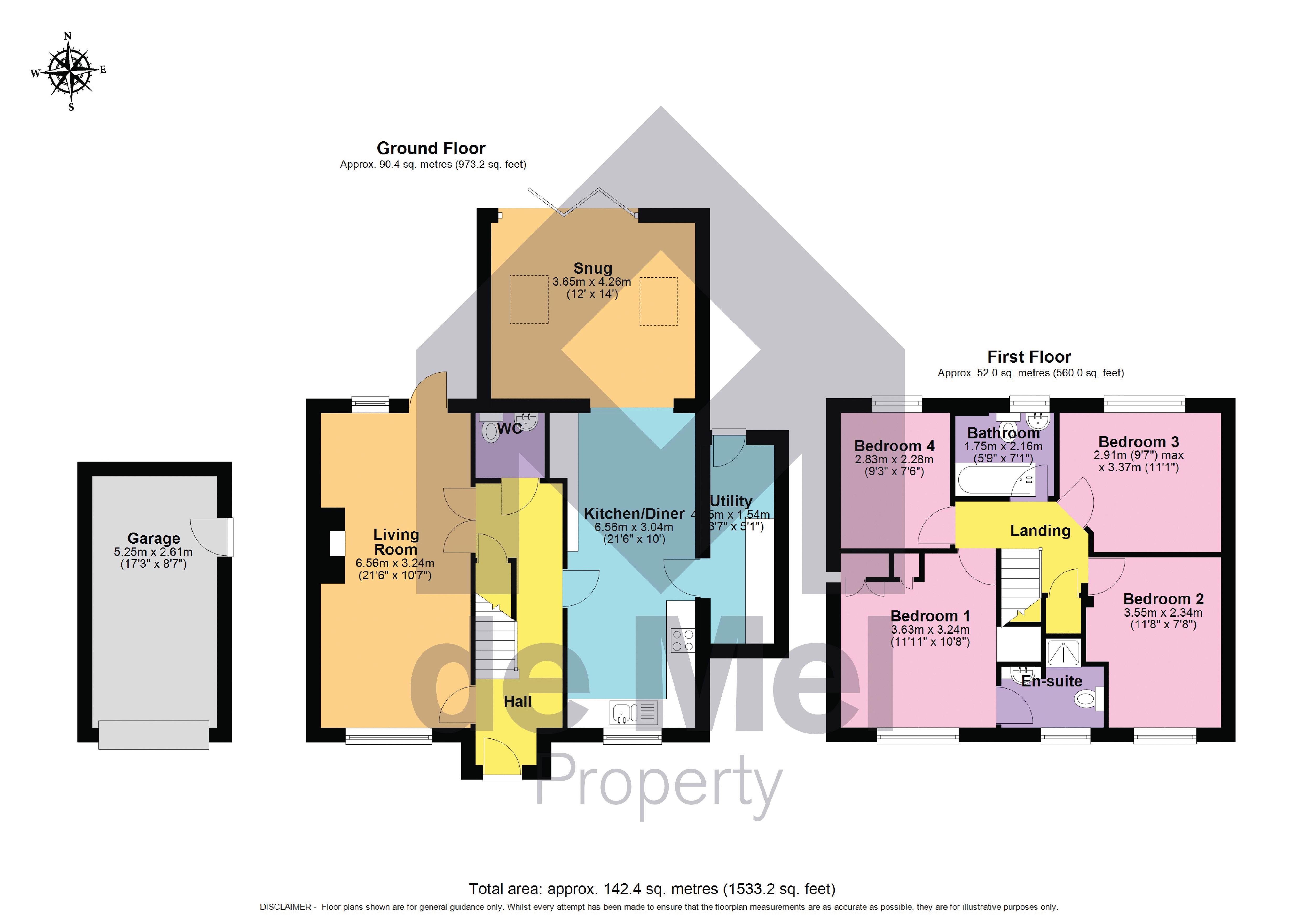 50, Hanson Gardens, Cheltenham floorplan