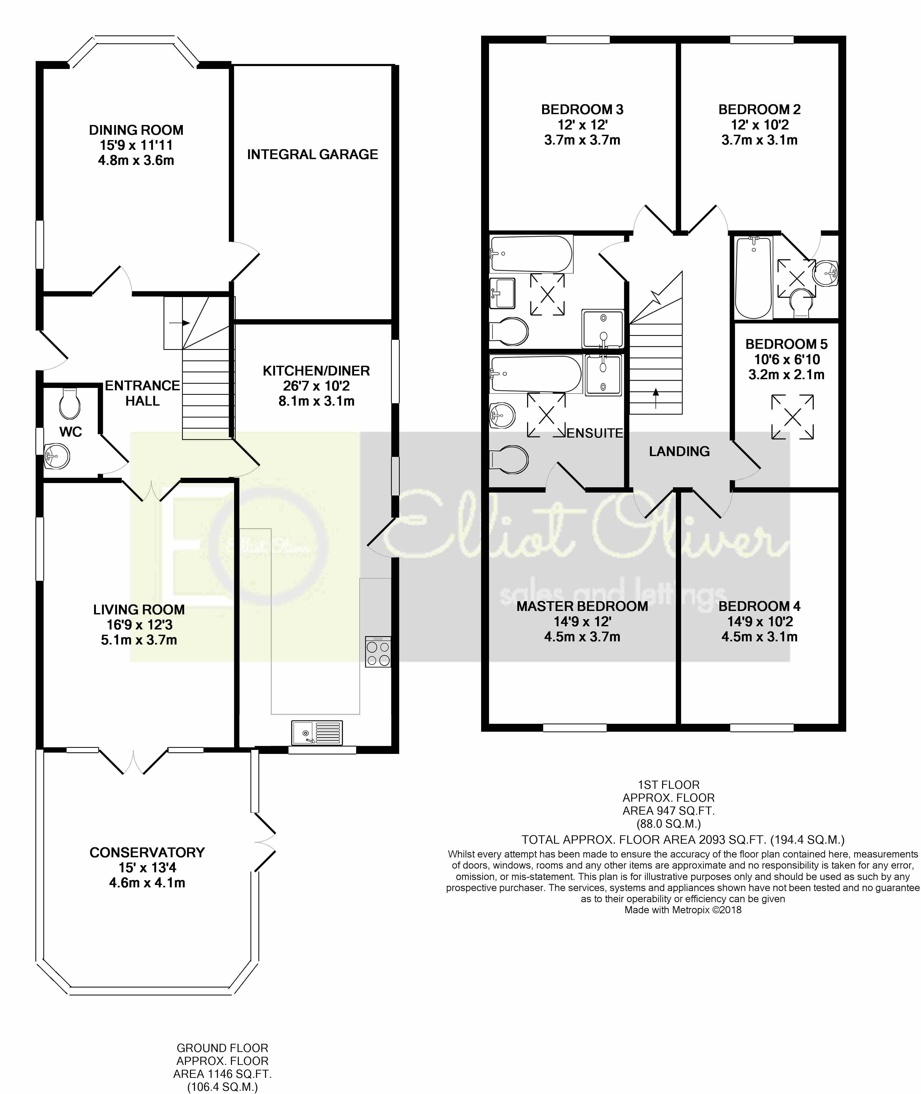 5 Bedrooms Detached house for sale in The Avenue, Churchdown GL3