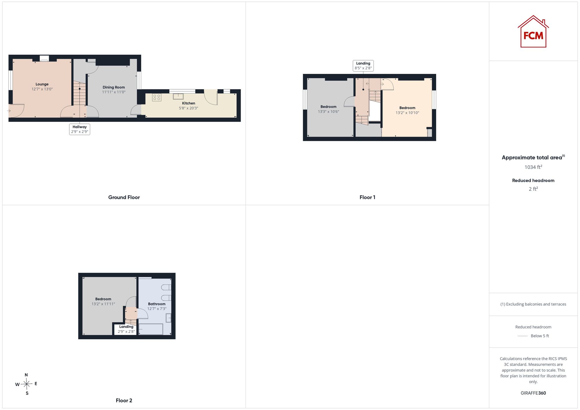 13 Moresby Parks Road, Whitehaven floorplan