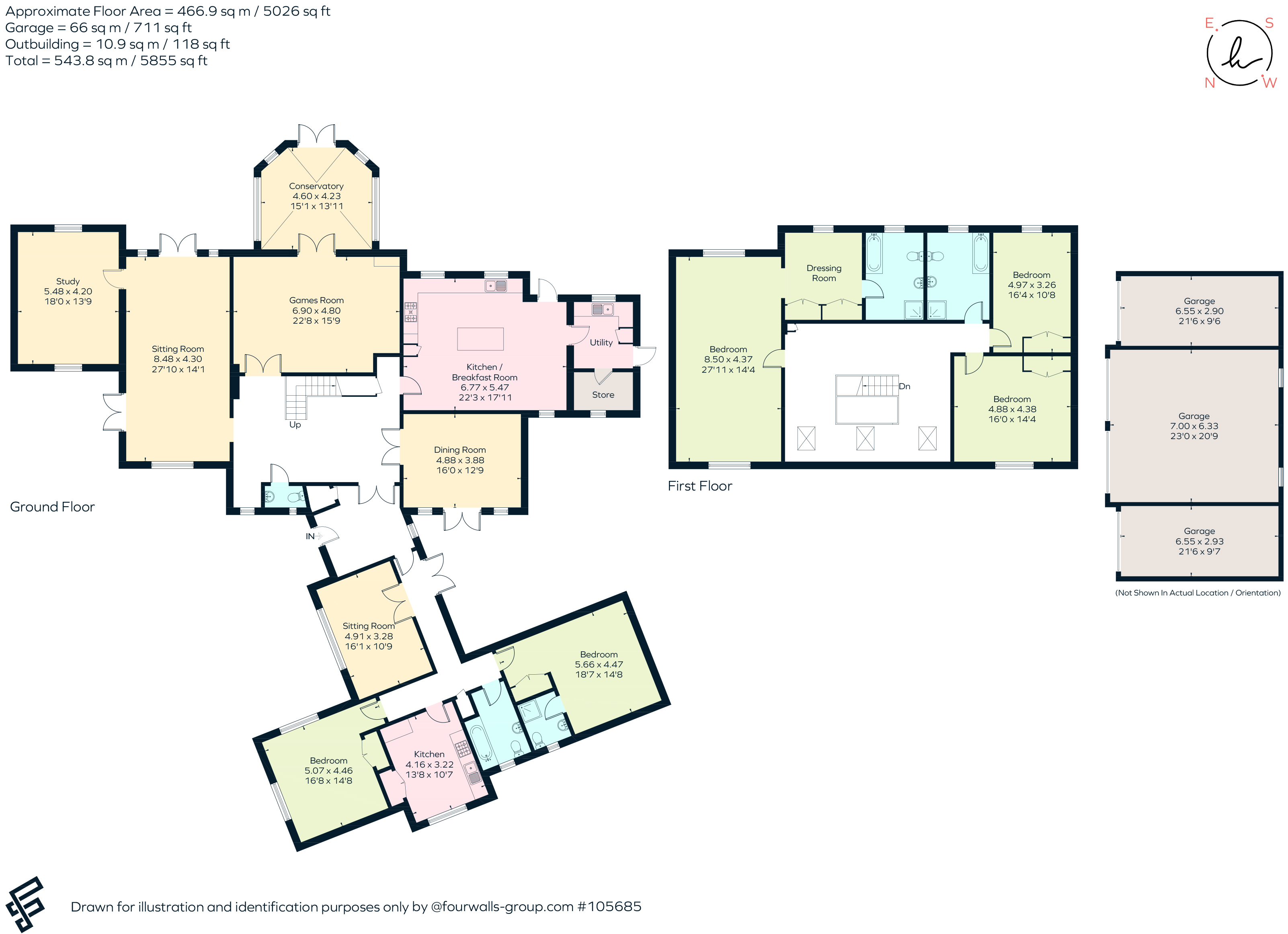Greenwood House, The Straits, Kingsley floorplan