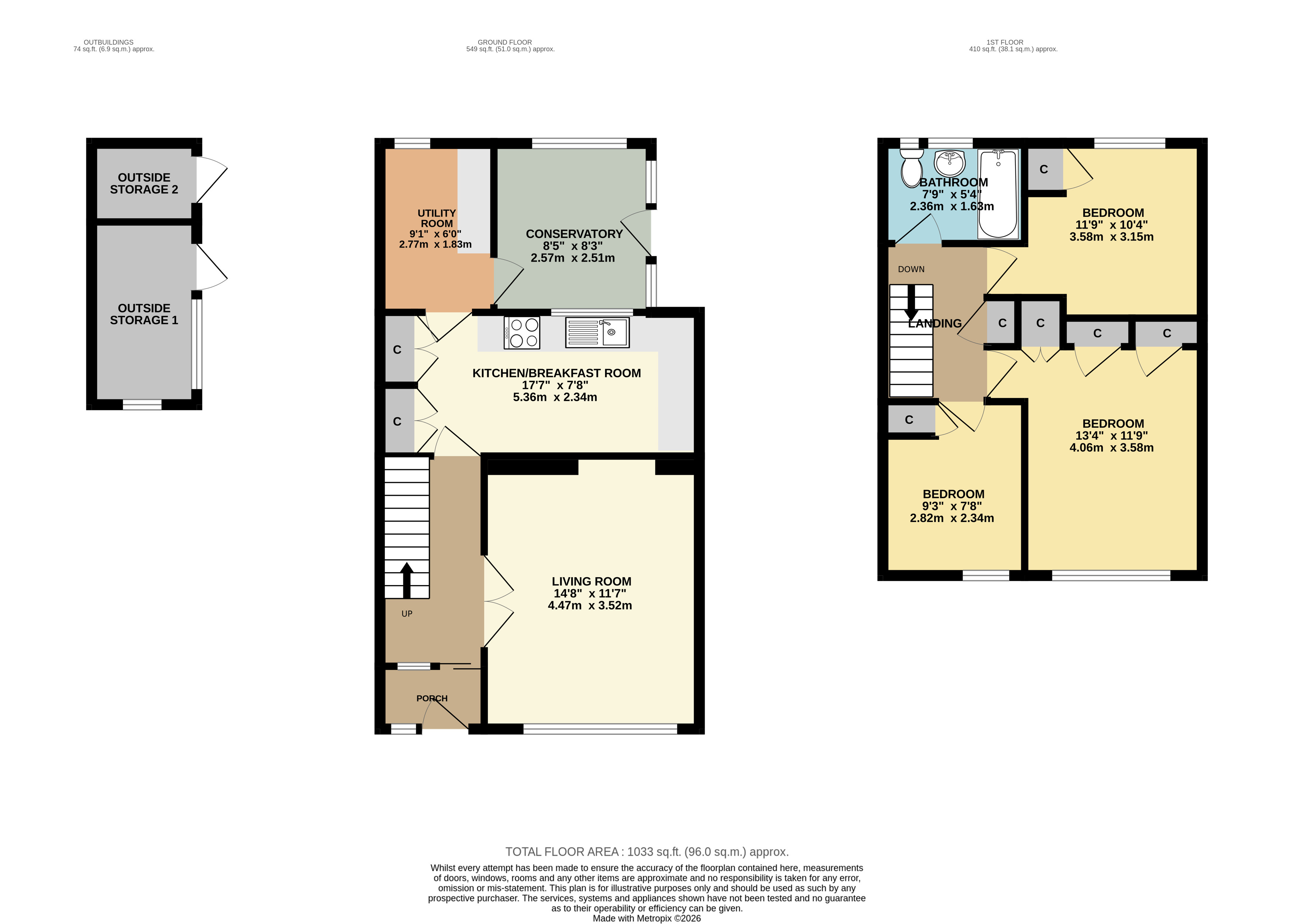 28, Cedar Drive, Kent floorplan