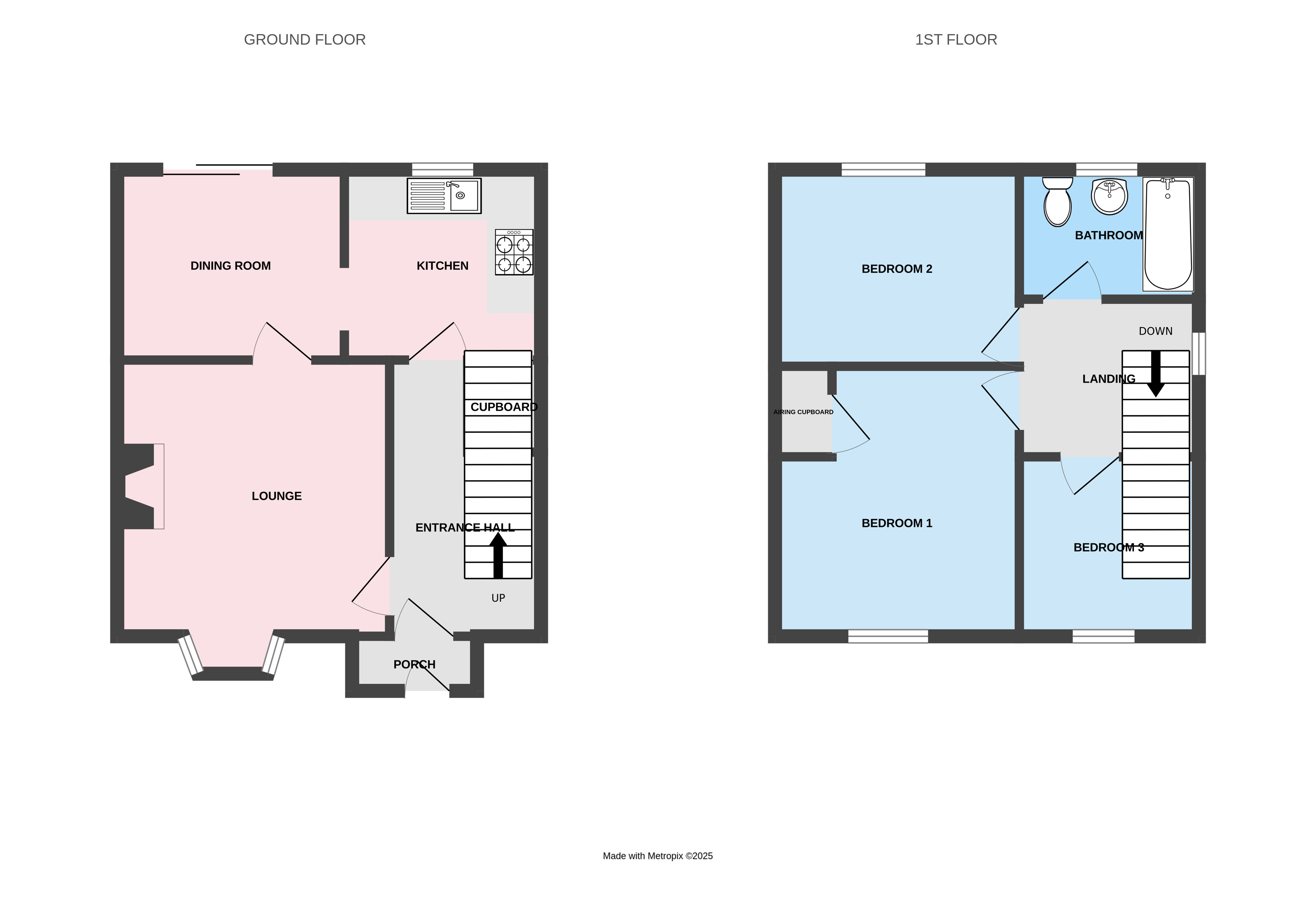 20, Preston Grove, Telford floorplan