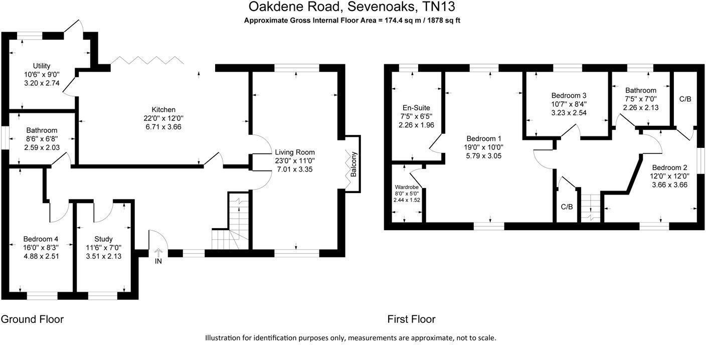 59, Oakdene Road, Sevenoaks floorplan